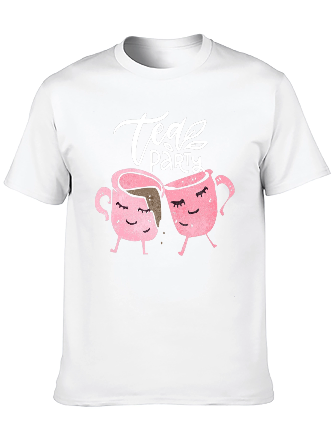 Tea Party Graphic Tee - Cute Kawaii Cups
