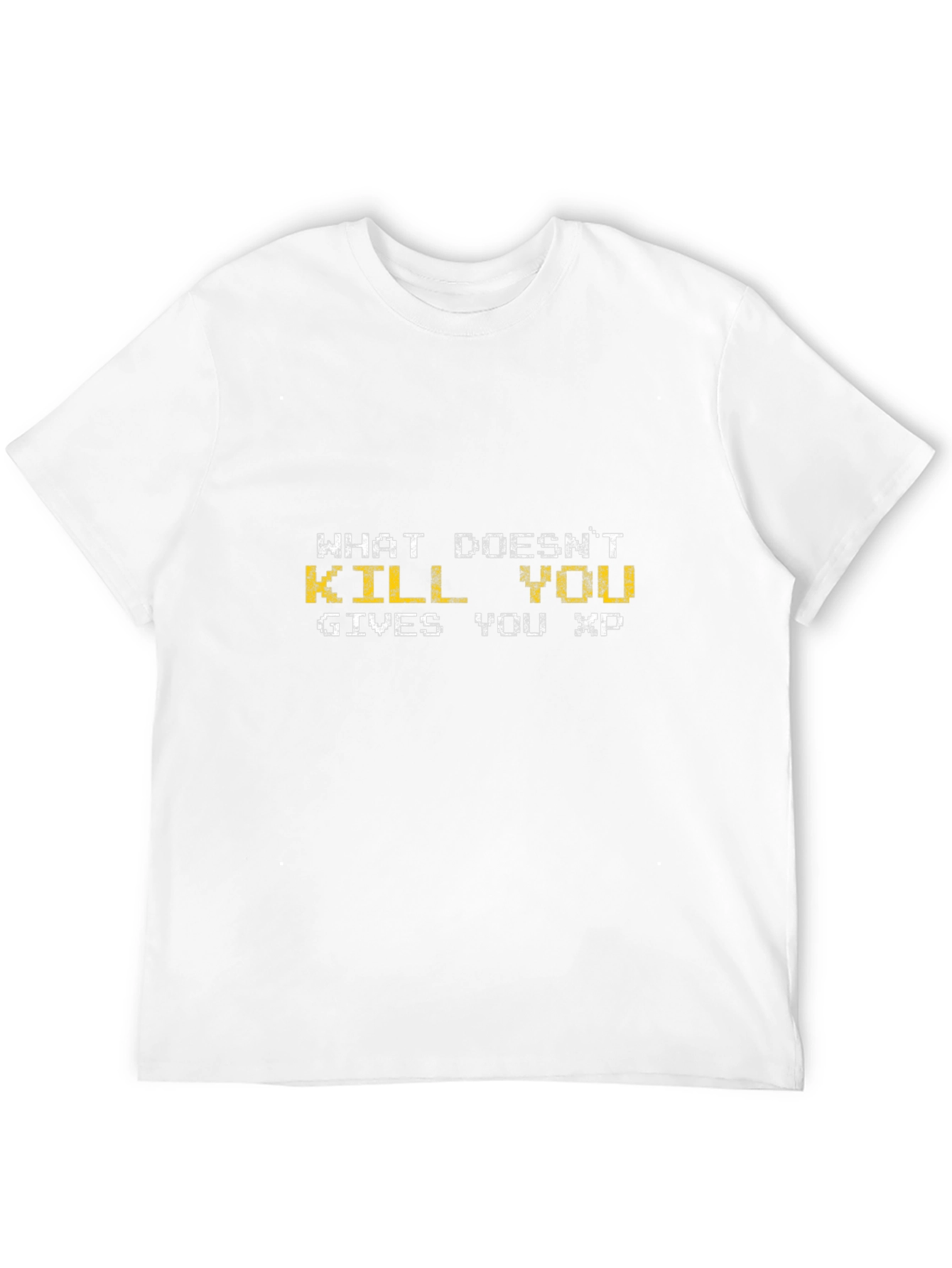 What Doesnt Kill You Gives You XP Black T-Shirt