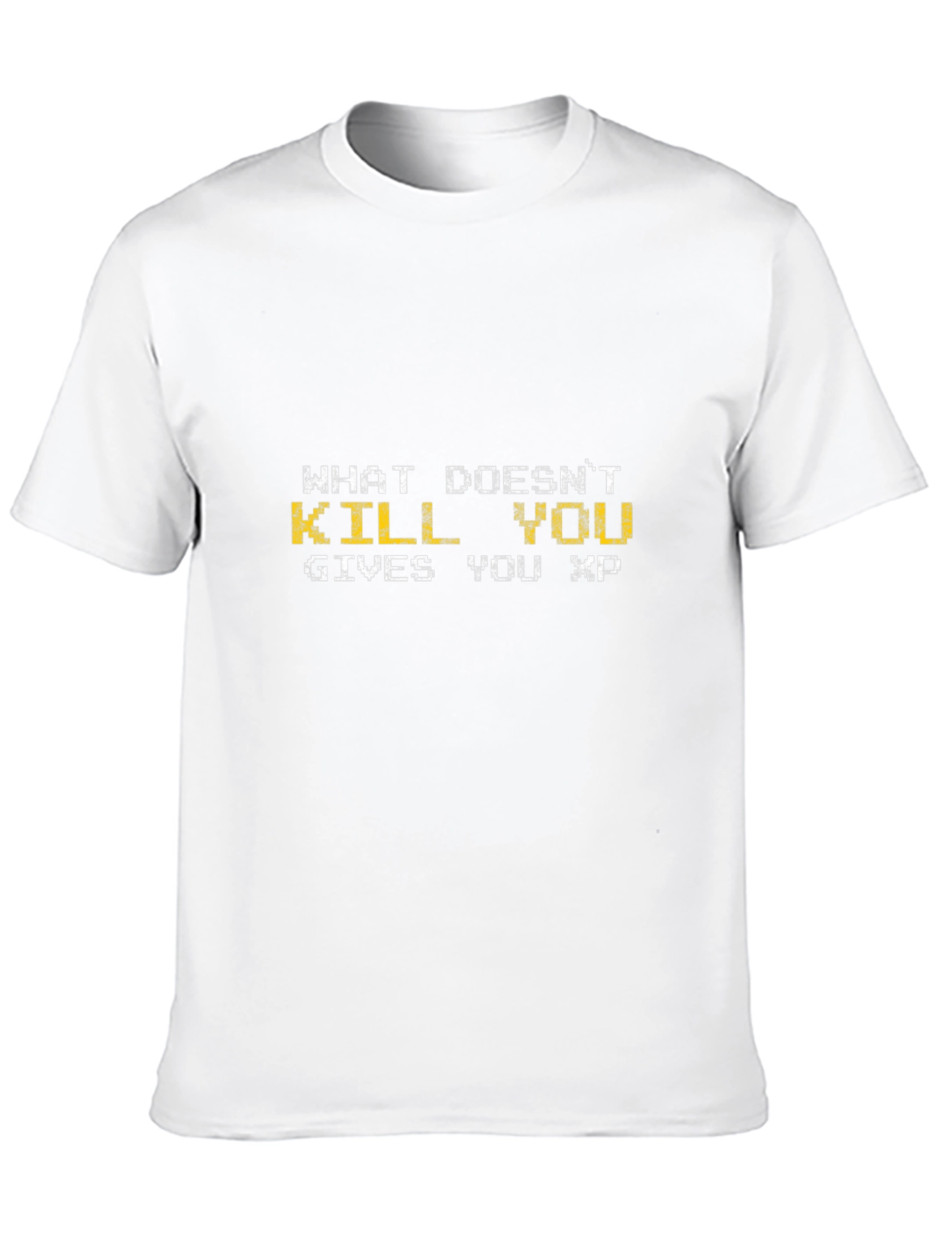 What Doesnt Kill You Gives You XP Black T-Shirt
