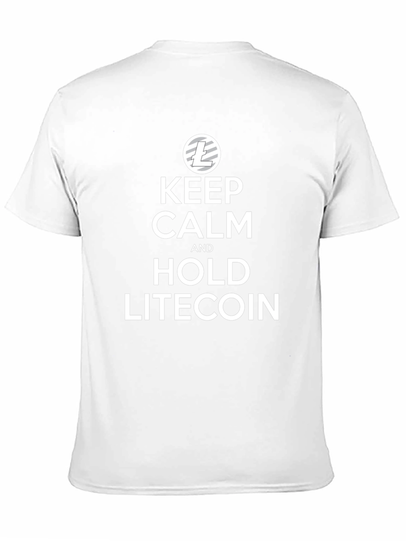 Keep Calm and Hold Litecoin Crypto T-Shirt