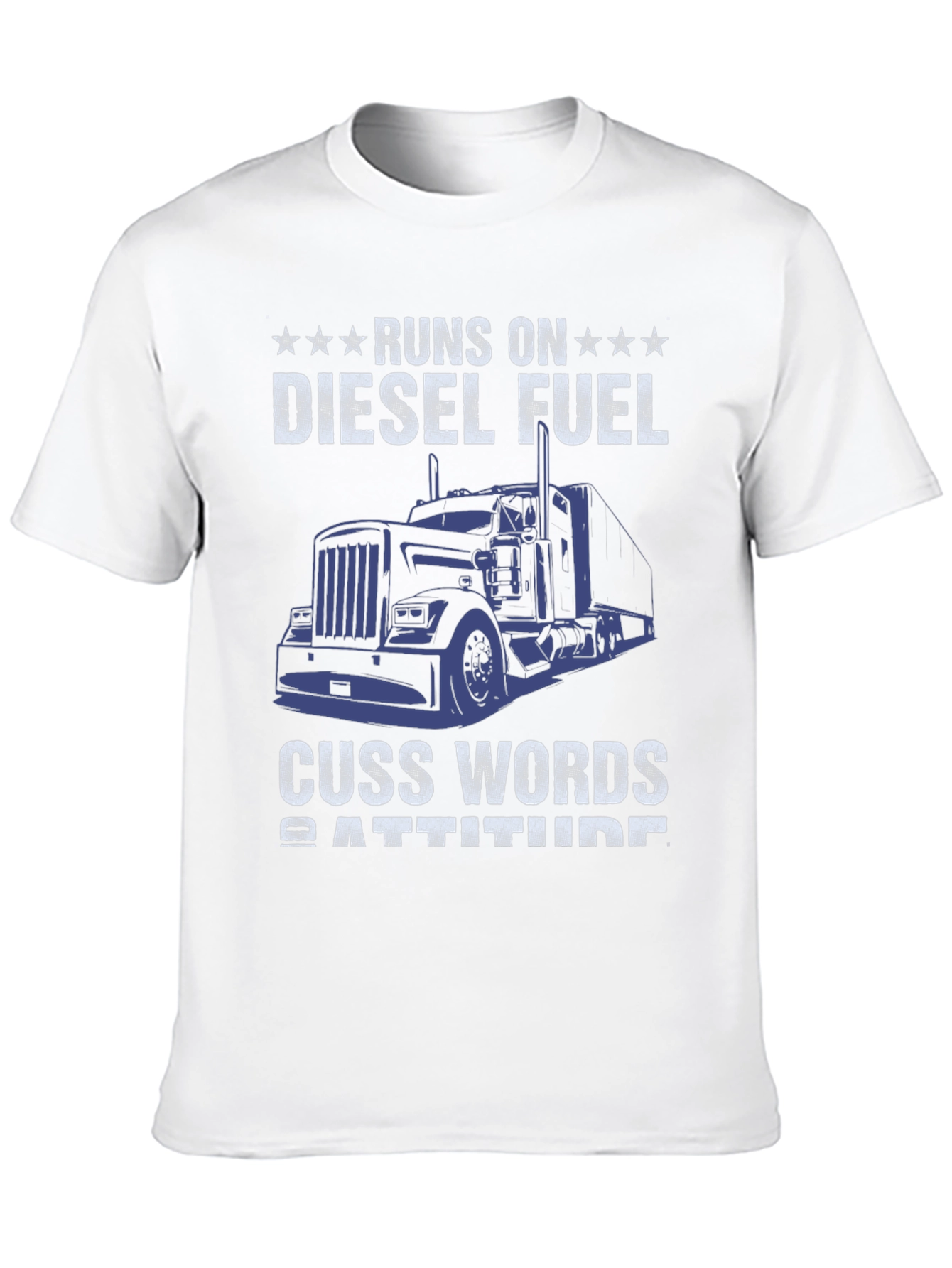 Diesel Fuel & Cuss Words T-Shirt Trucker Apparel