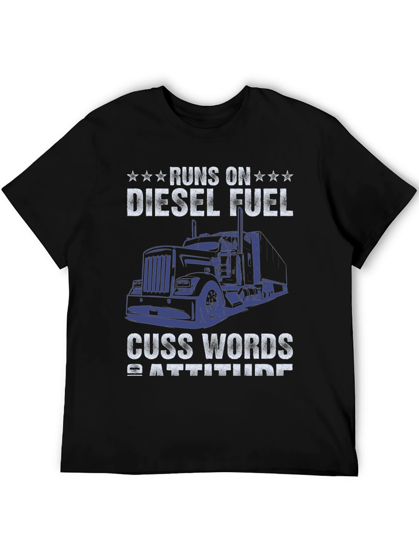Diesel Fuel & Cuss Words T-Shirt Trucker Apparel