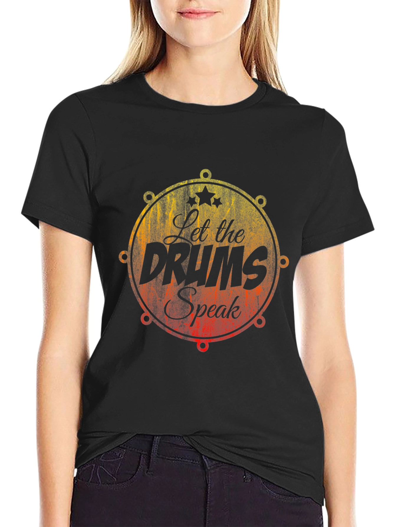 Let the Drums Speak Graphic Tee