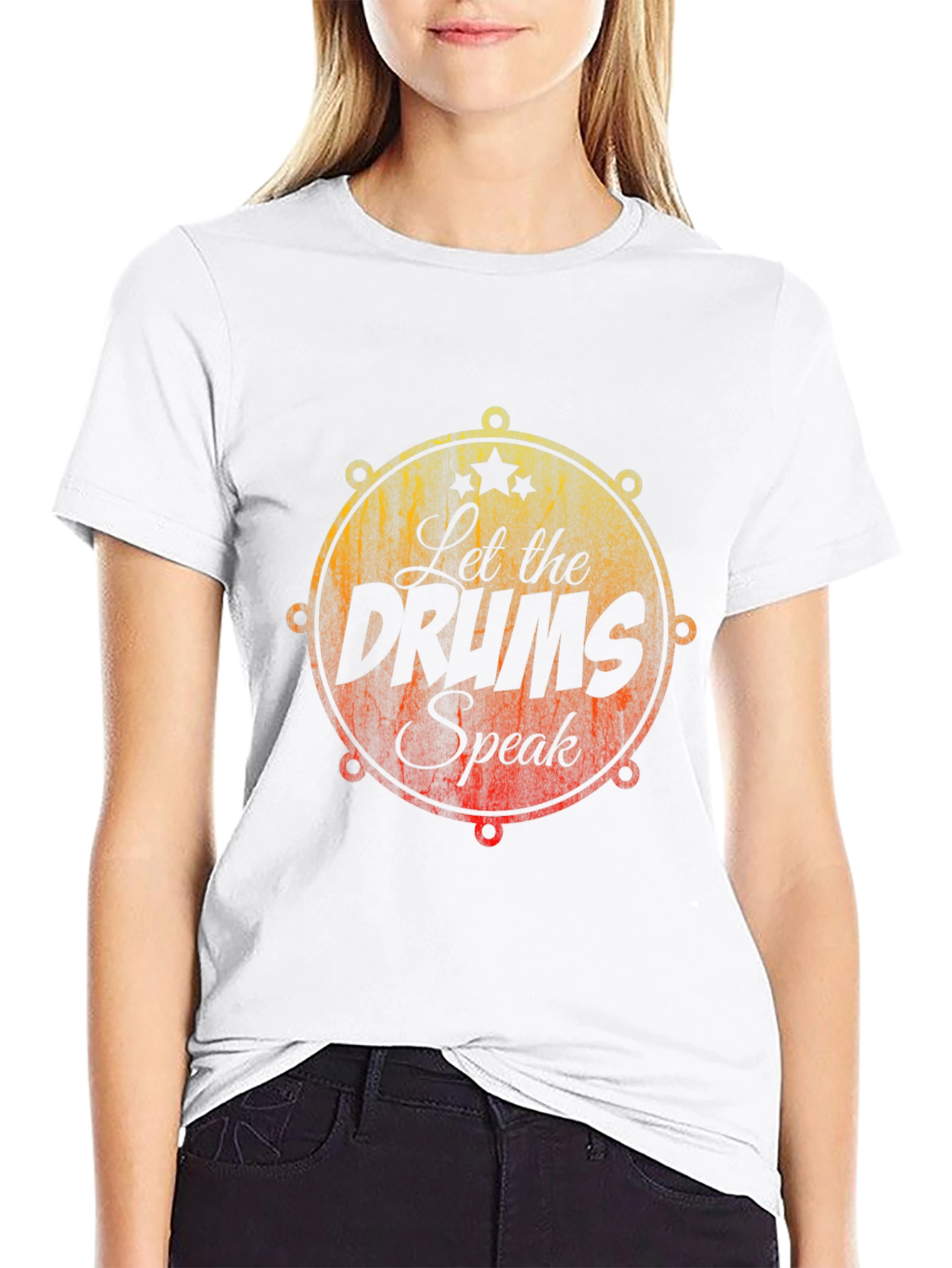 Let the Drums Speak Graphic Tee