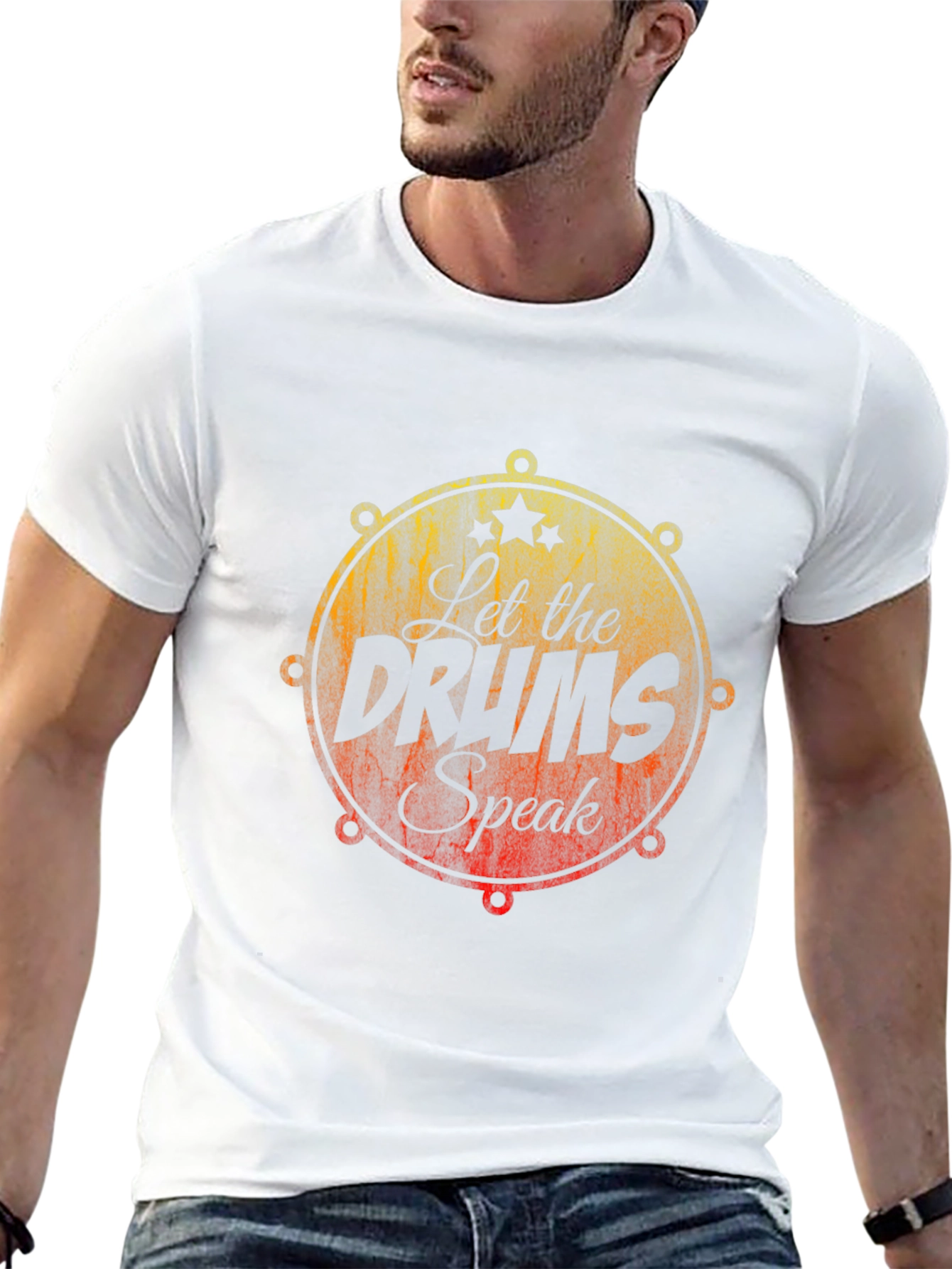 Let the Drums Speak Graphic Tee