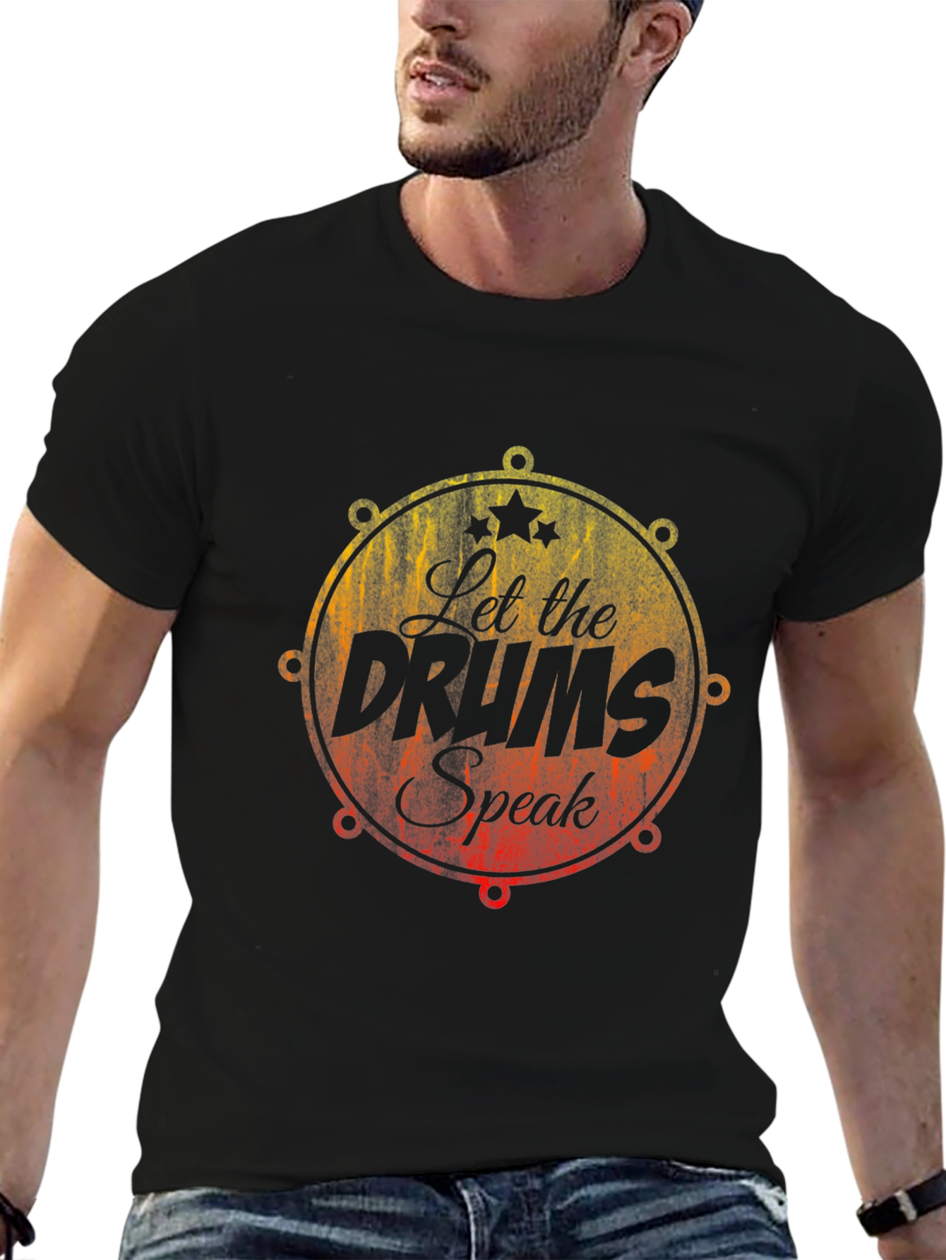 Let the Drums Speak Graphic Tee