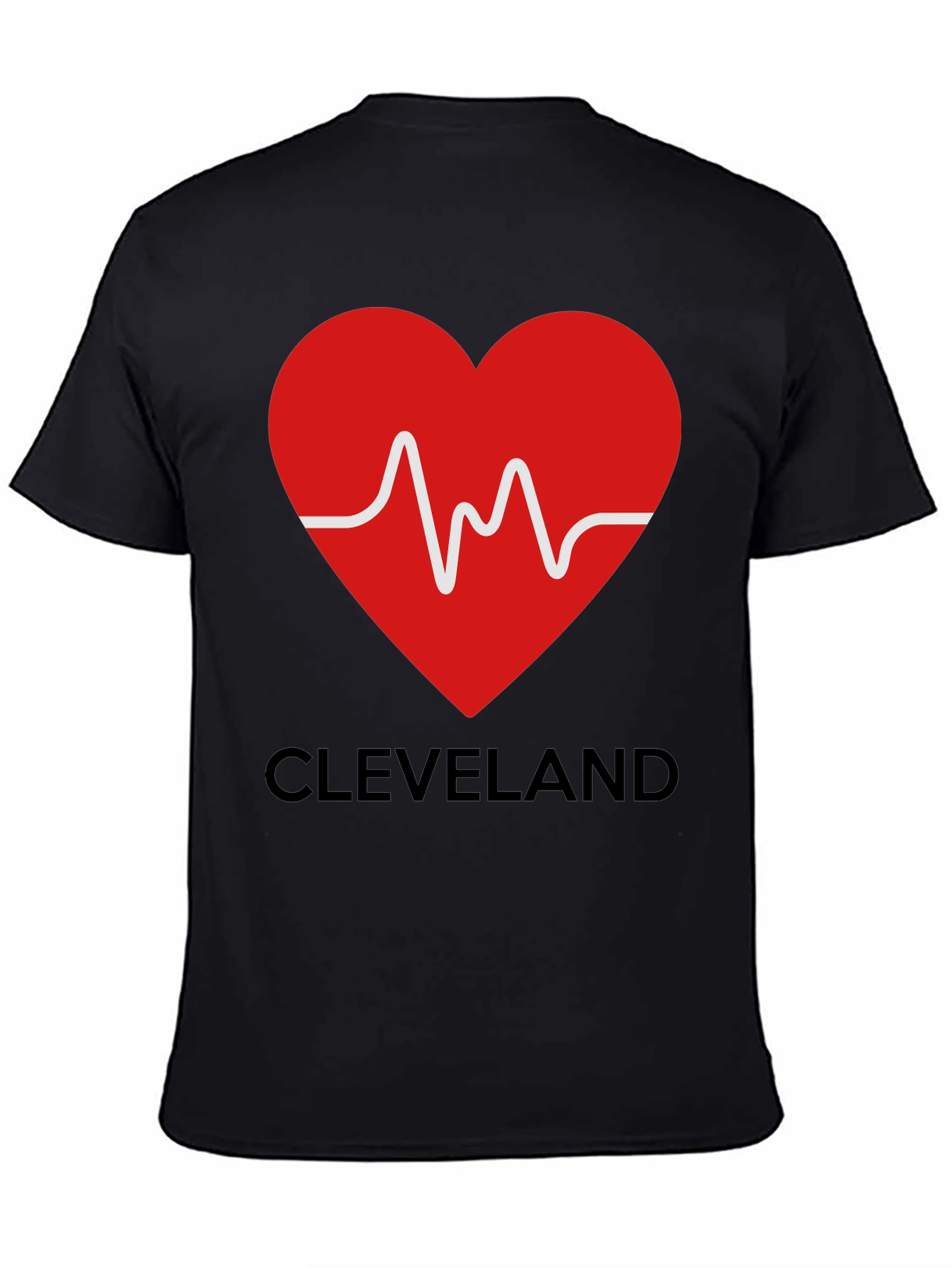 Cleveland Heartbeat T-Shirt - Show Your City Love!