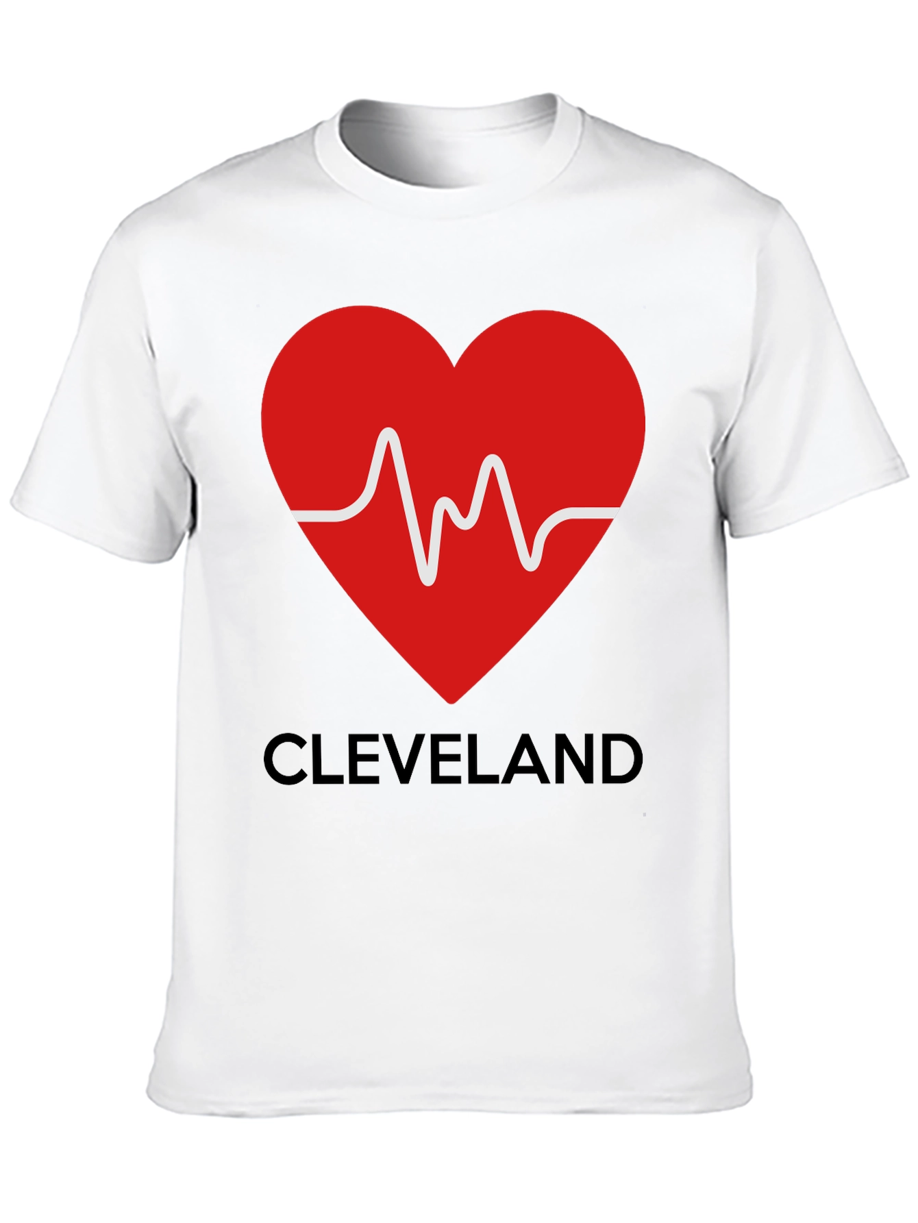 Cleveland Heartbeat T-Shirt - Show Your City Love!