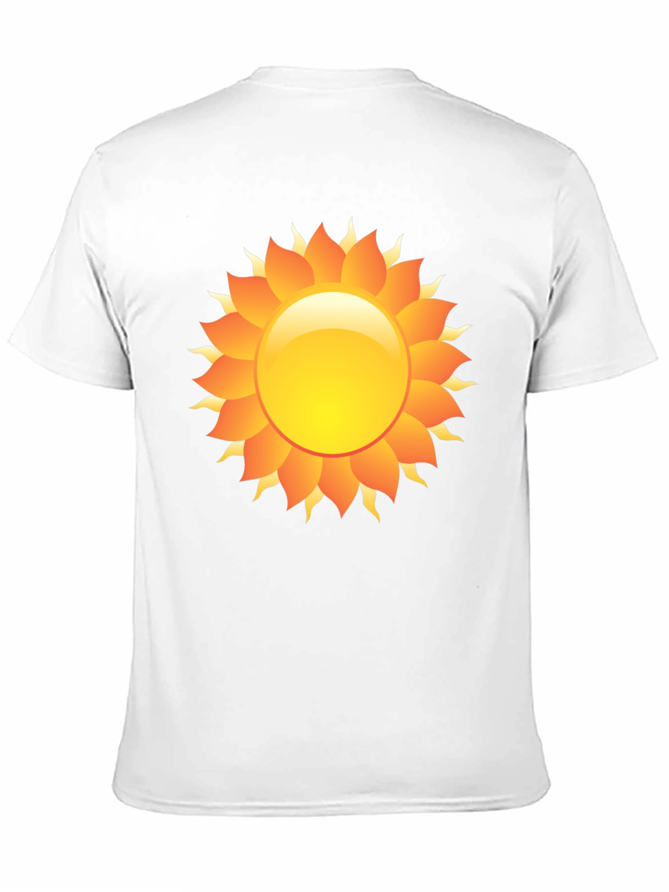 Radiant Sun Graphic Black T-Shirt