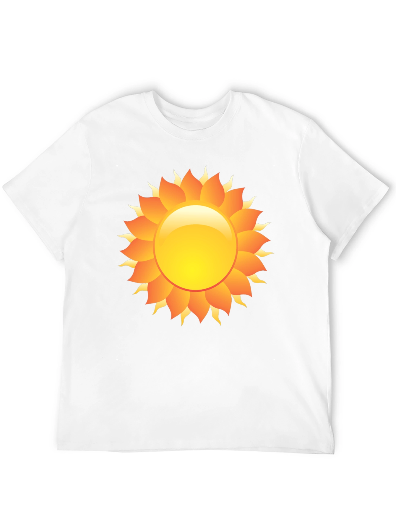 Radiant Sun Graphic Black T-Shirt