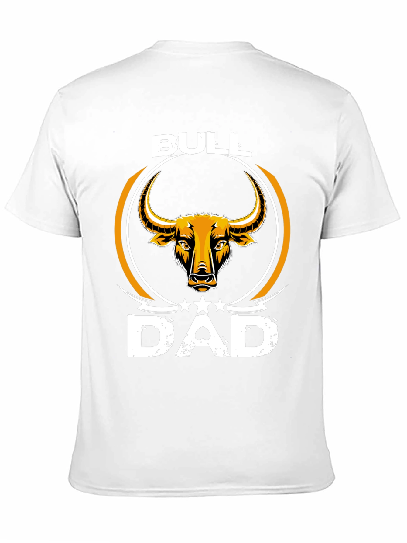 Bull Dad Graphic Tee - Stylish Fathers Day Apparel