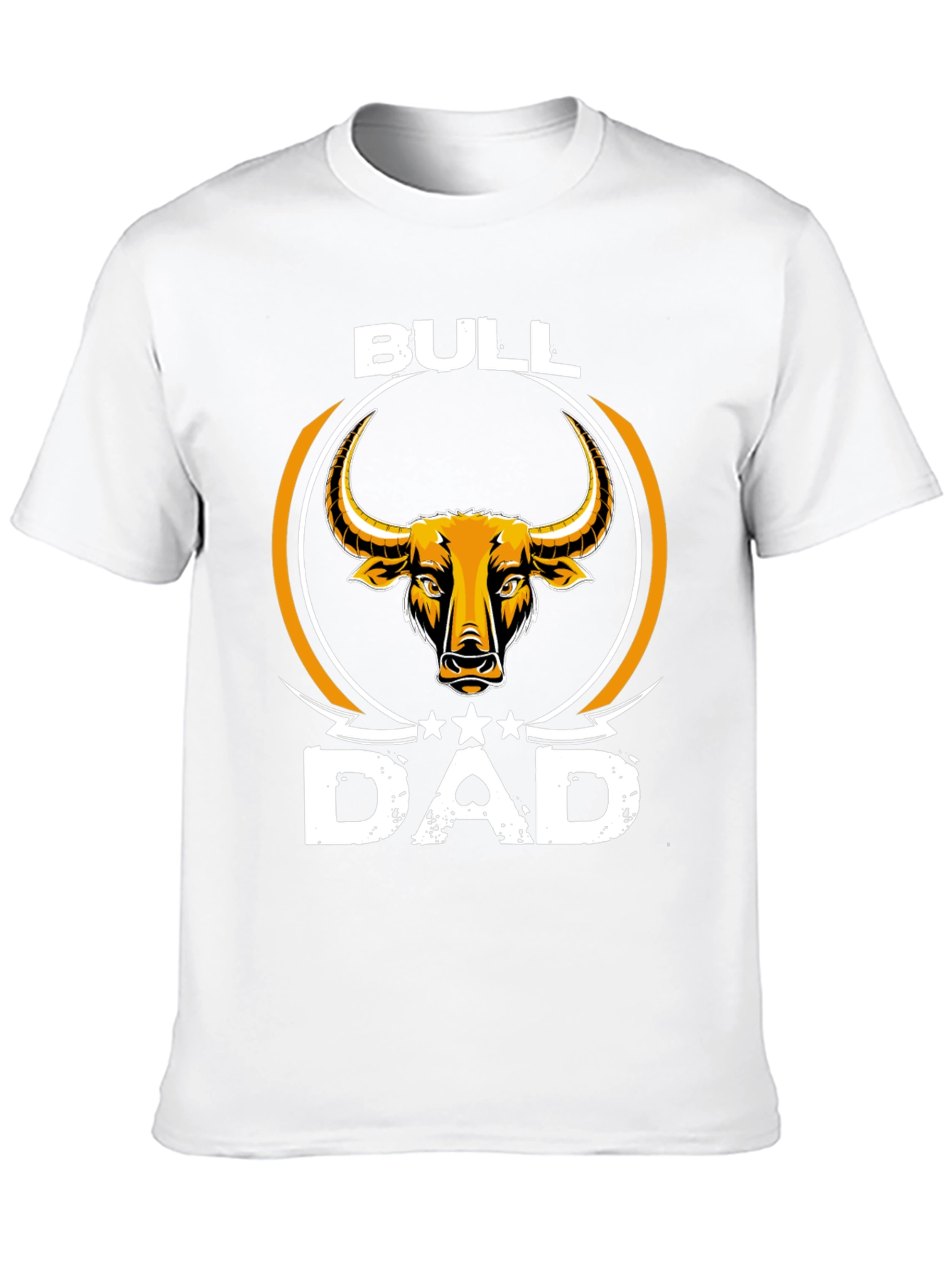 Bull Dad Graphic Tee - Stylish Fathers Day Apparel
