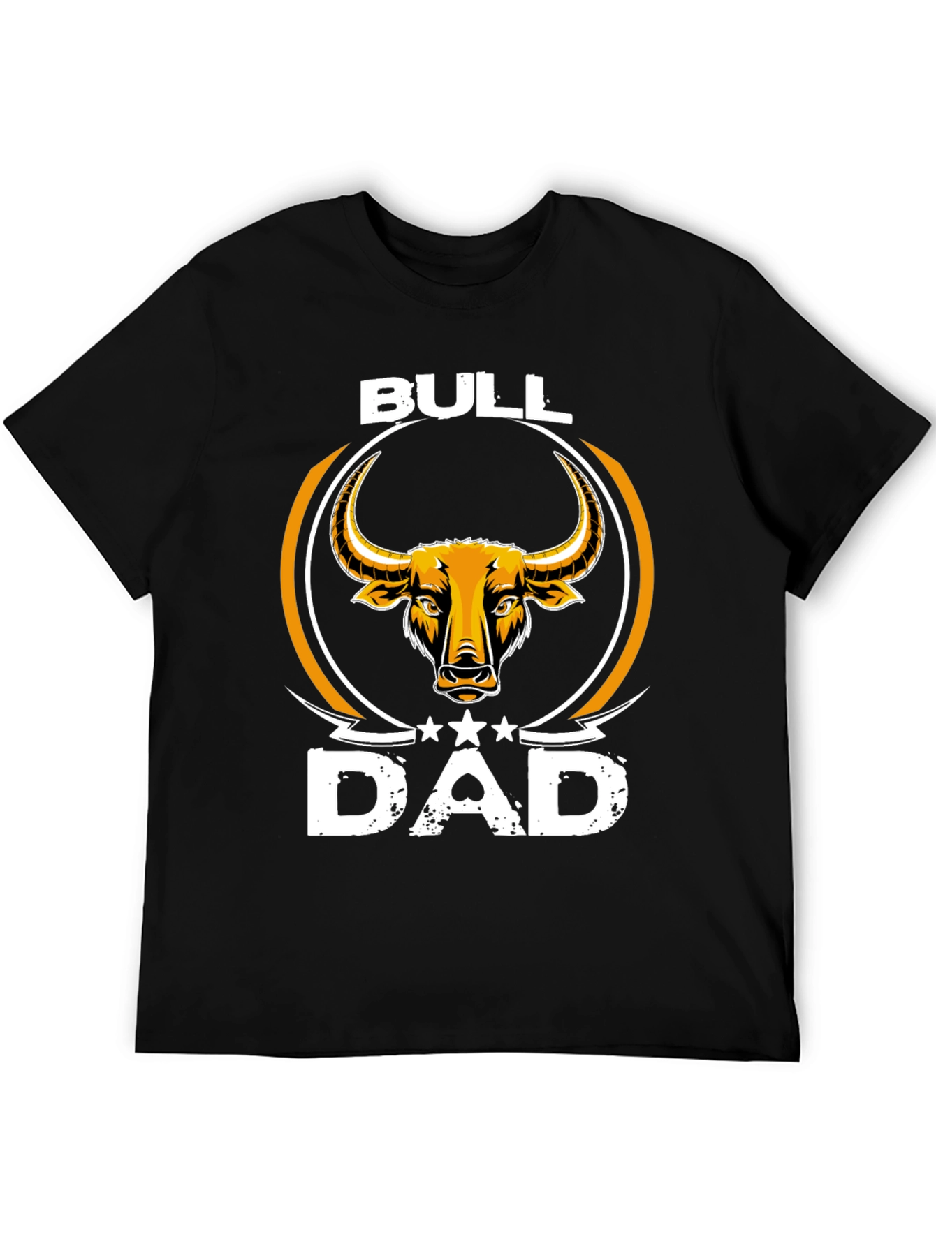 Bull Dad Graphic Tee - Stylish Fathers Day Apparel