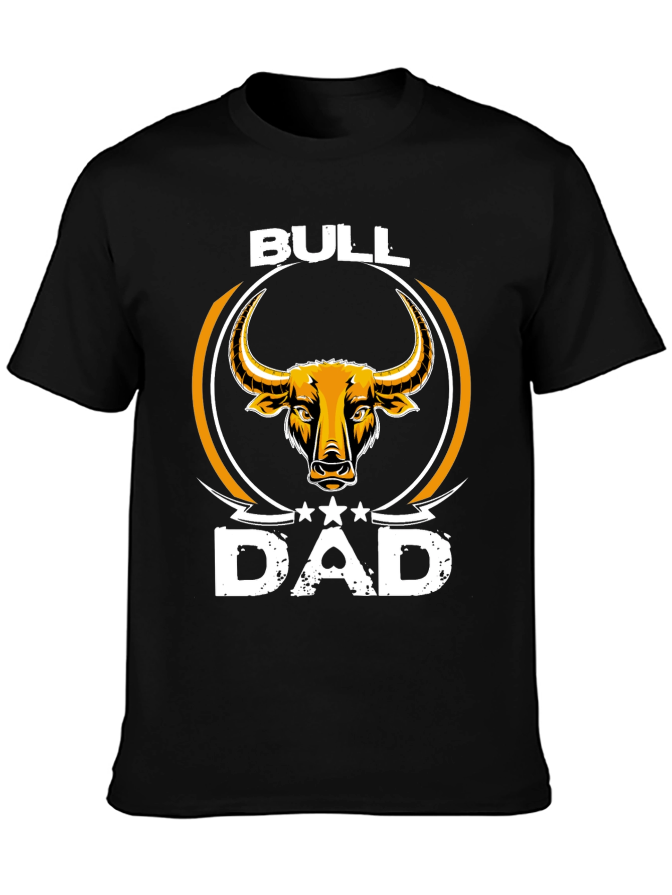 Bull Dad Graphic Tee - Stylish Fathers Day Apparel
