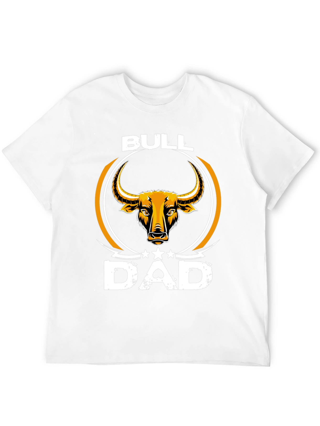 Bull Dad Graphic Tee - Stylish Fathers Day Apparel