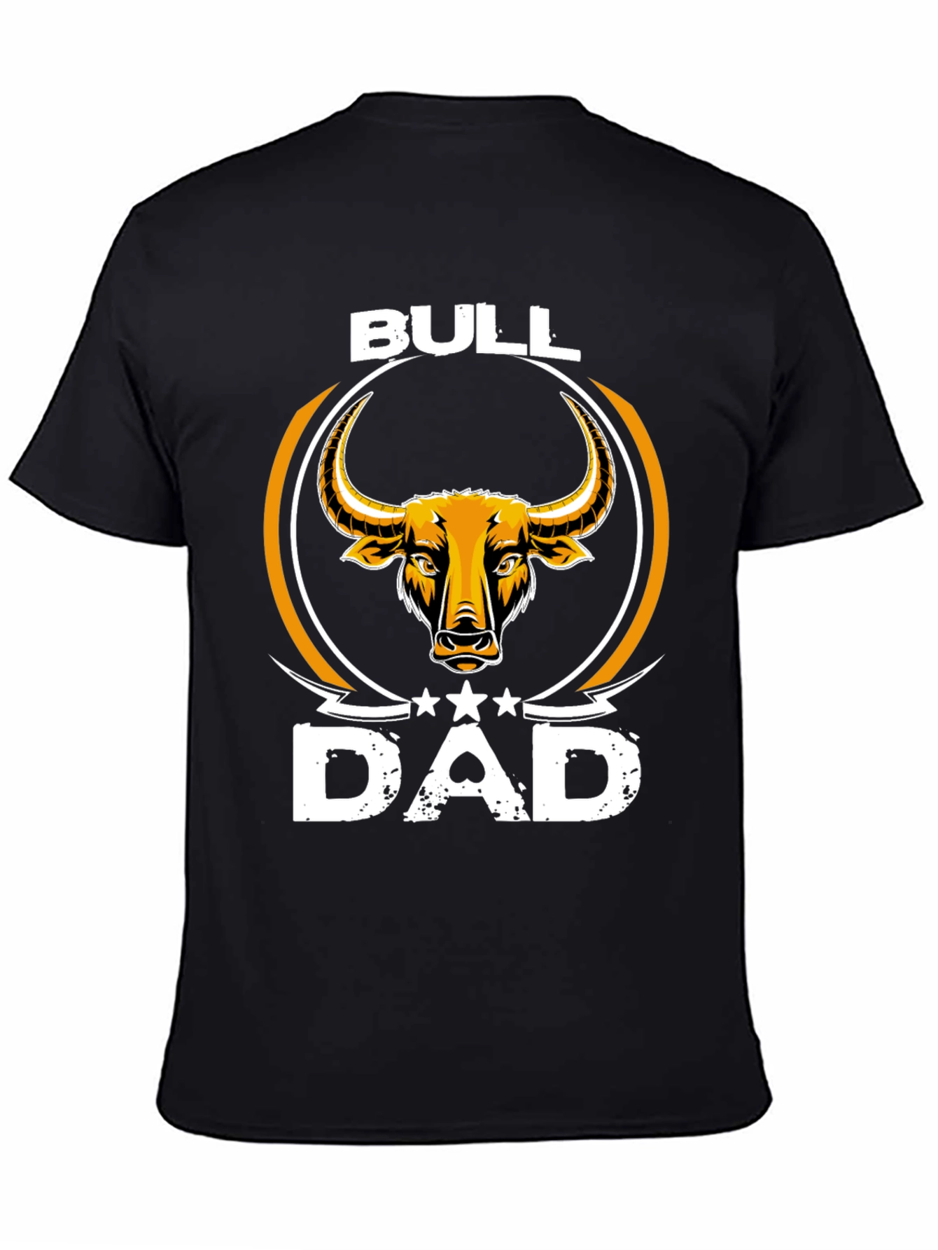 Bull Dad Graphic Tee - Stylish Fathers Day Apparel