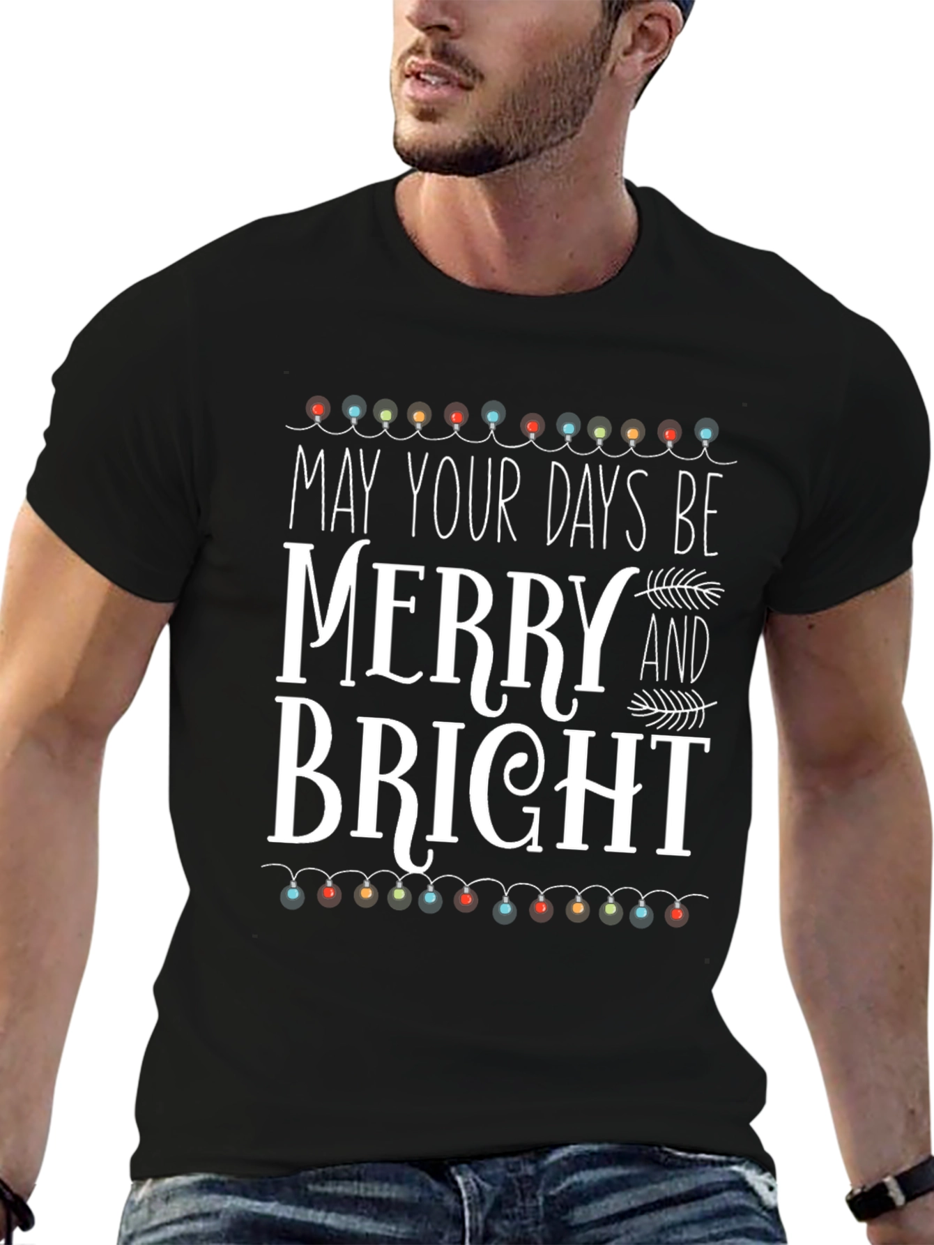 Merry and Bright Christmas T-Shirt