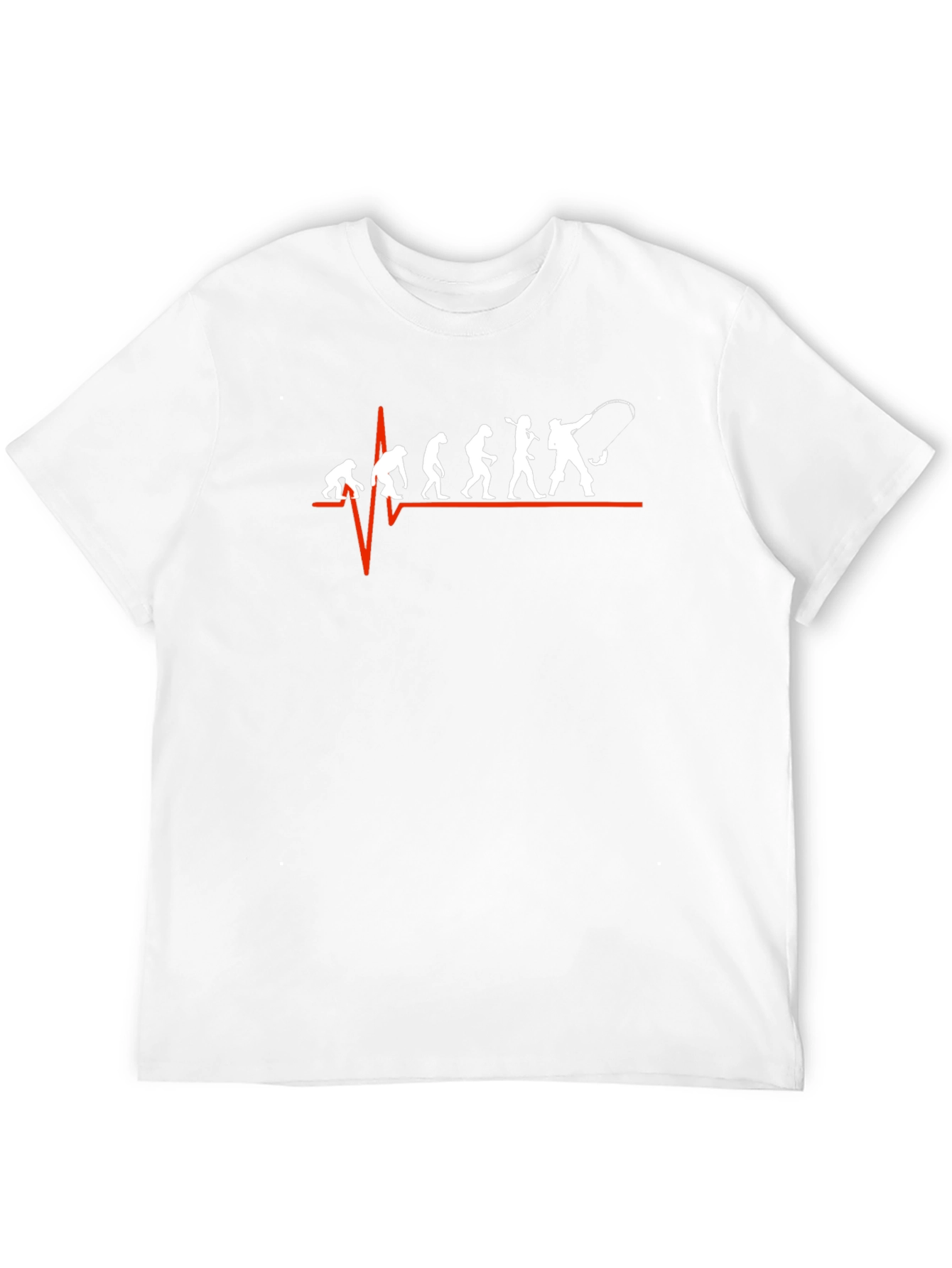 Evolution of Fishing T-Shirt - Funny Angler Tee