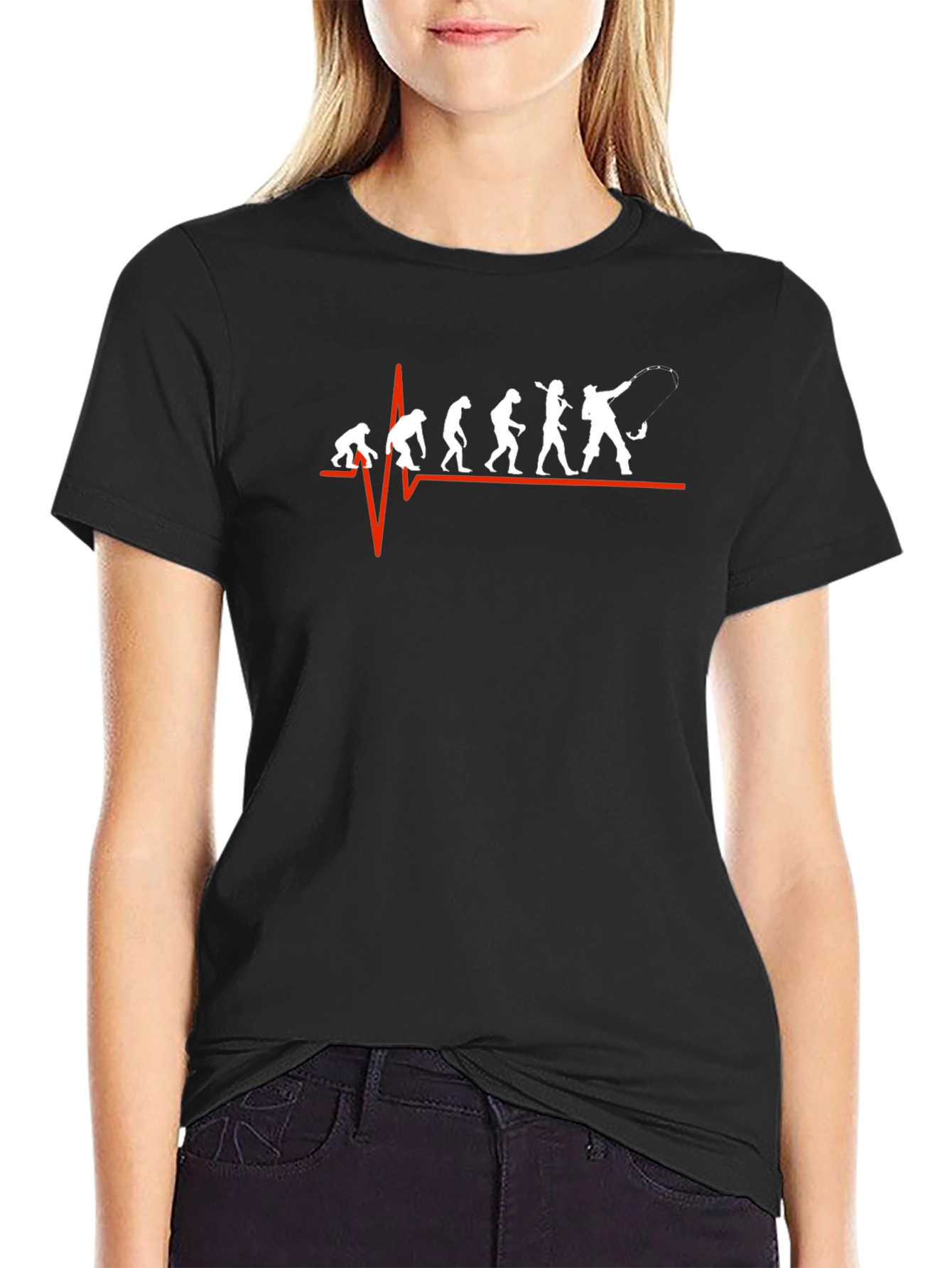 Evolution of Fishing T-Shirt - Funny Angler Tee