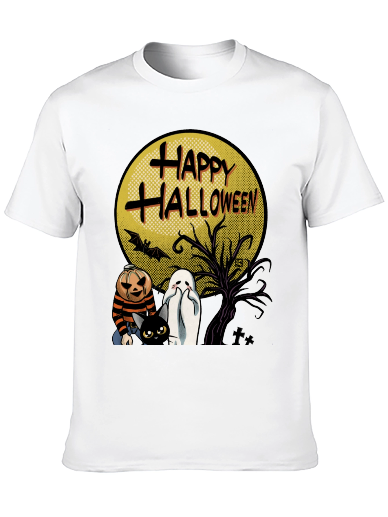 Happy Halloween Graphic T-Shirt