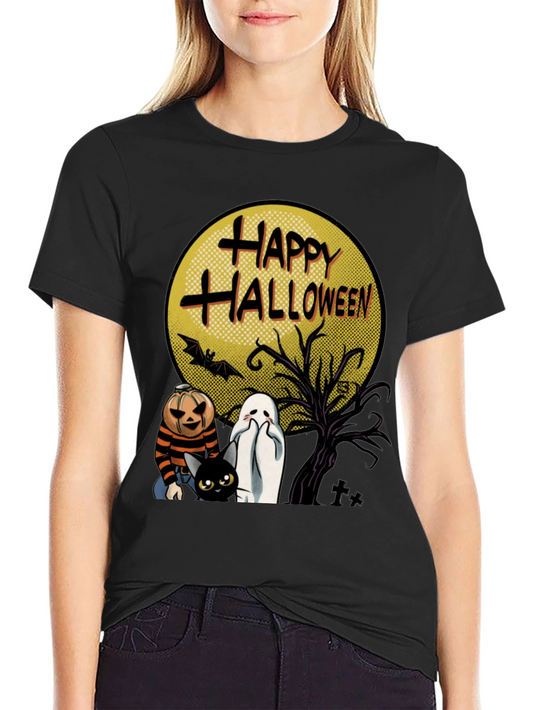 Happy Halloween Graphic T-Shirt