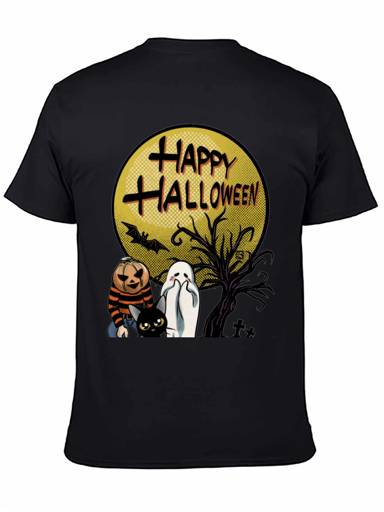 Happy Halloween Graphic T-Shirt