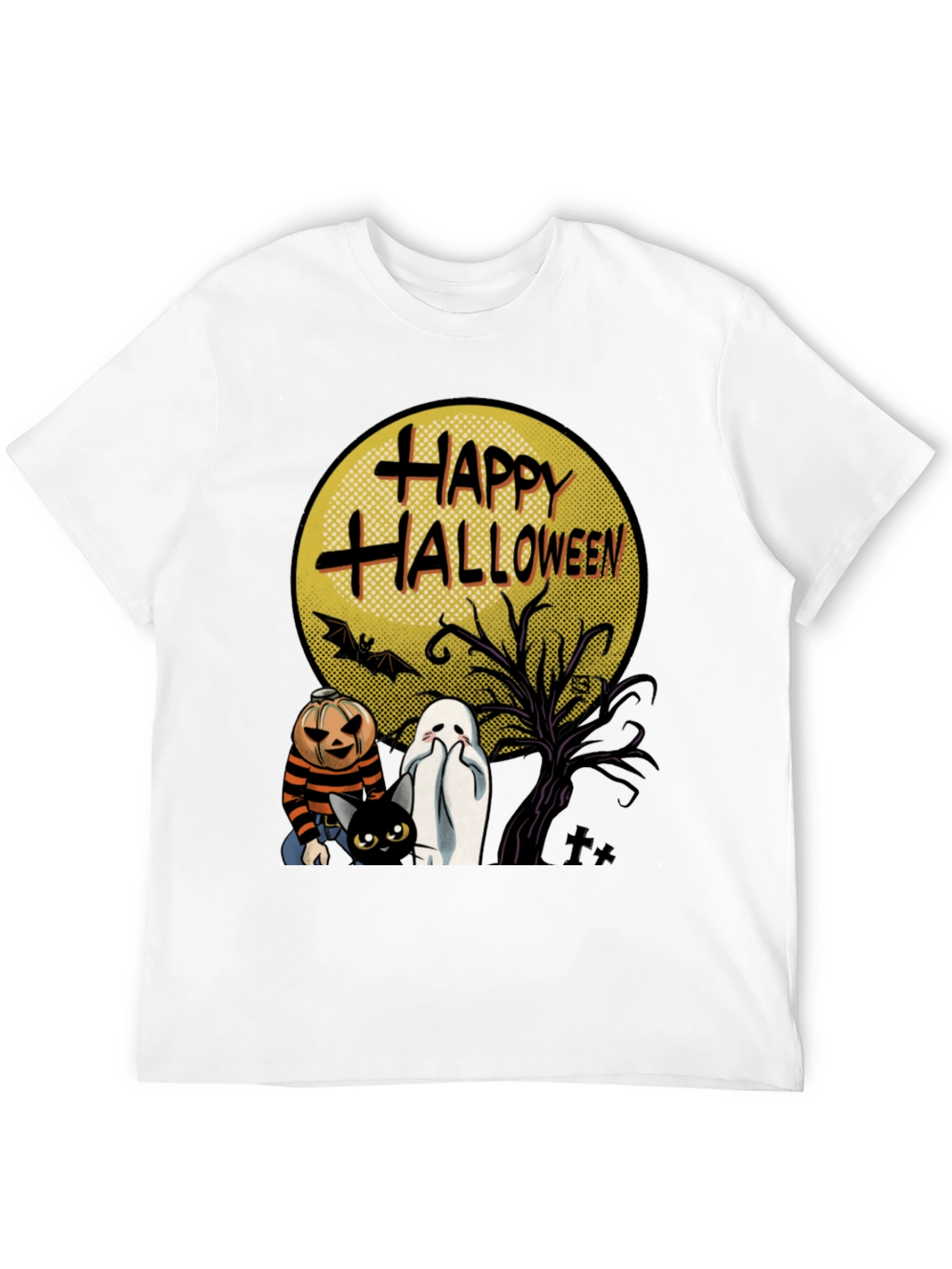 Happy Halloween Graphic T-Shirt