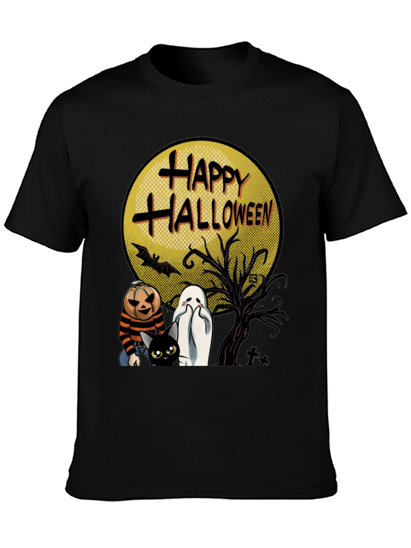 Happy Halloween Graphic T-Shirt