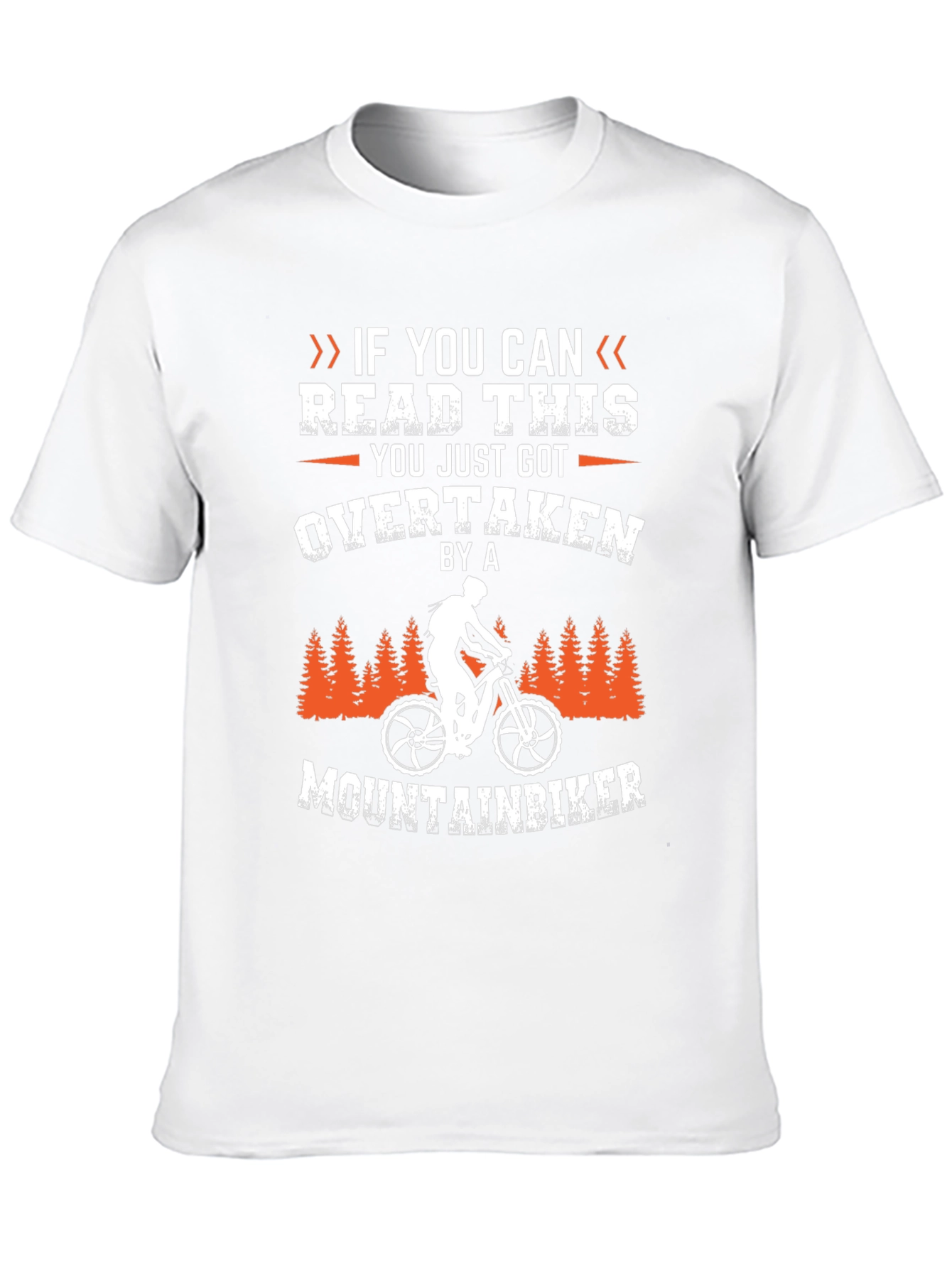 Mountain Biker Overtaken Graphic Tee