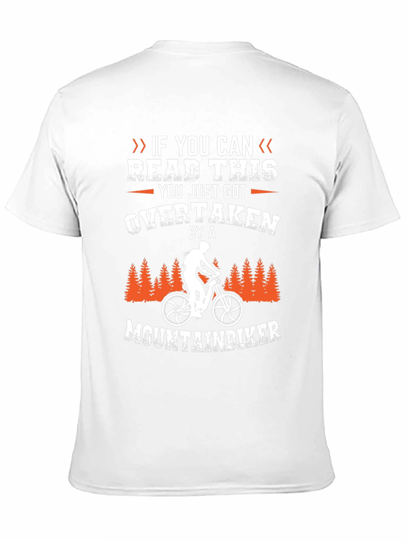 Mountain Biker Overtaken Graphic Tee