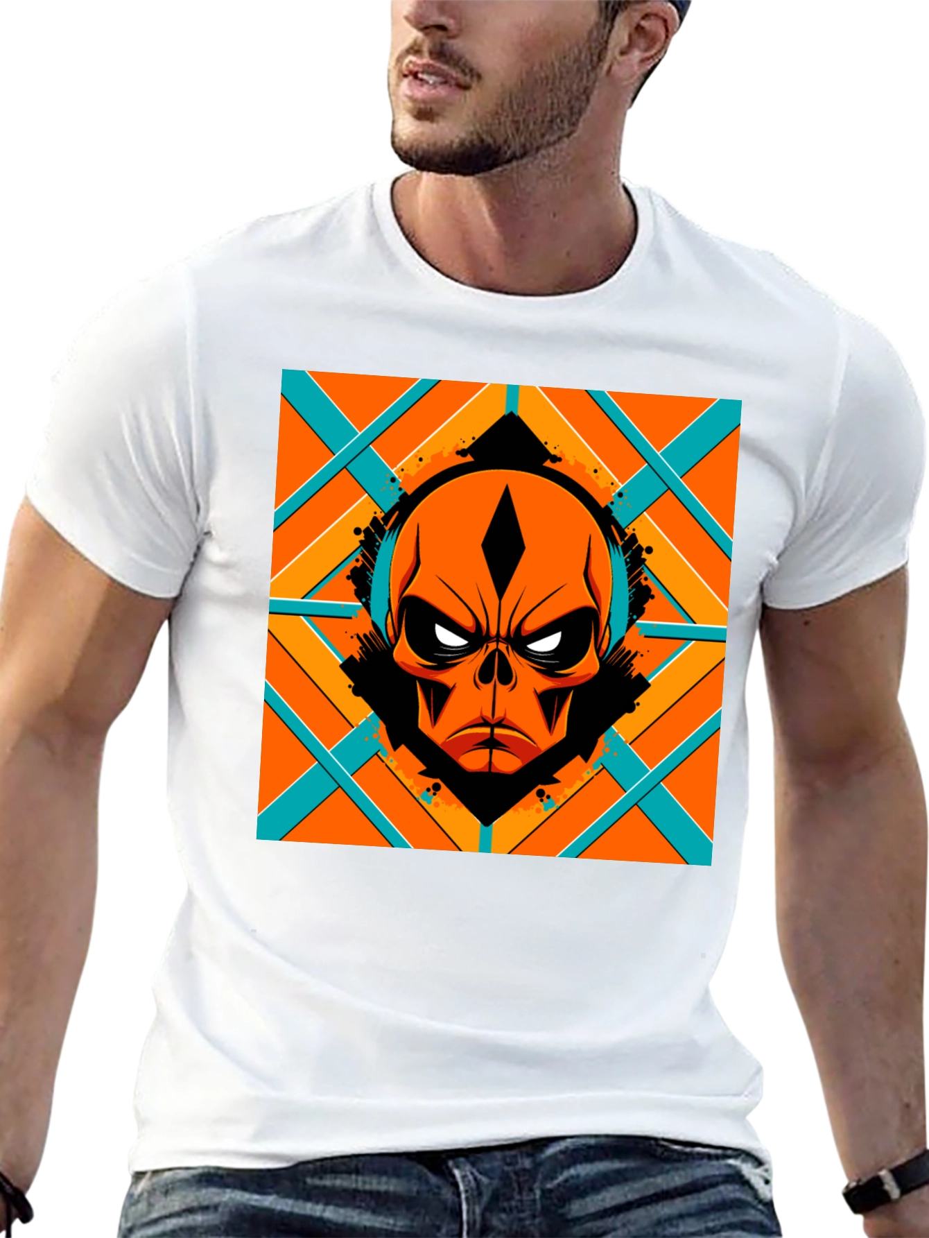 Skull Graphic Tee - Bold & Unique Design