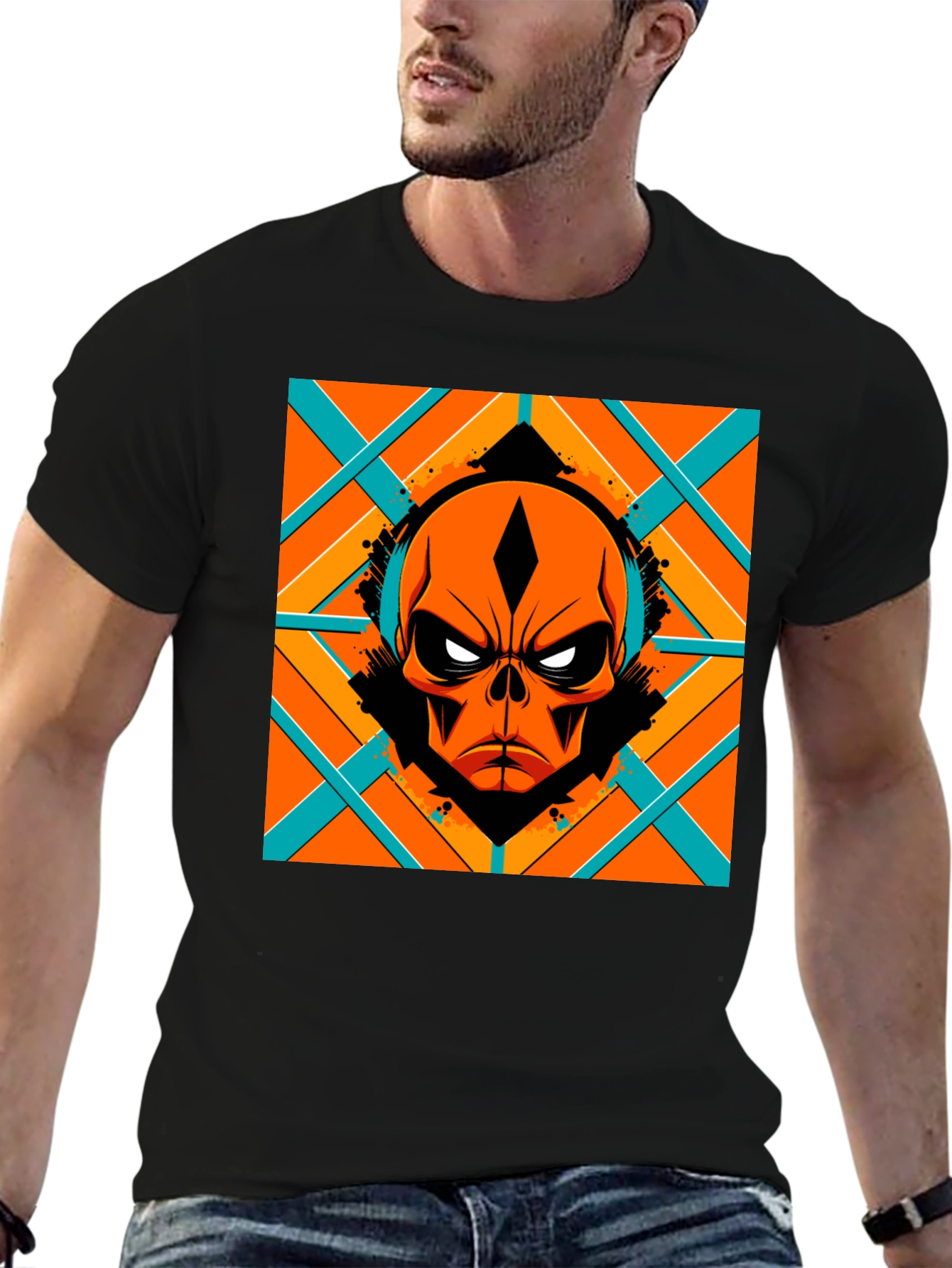 Skull Graphic Tee - Bold & Unique Design
