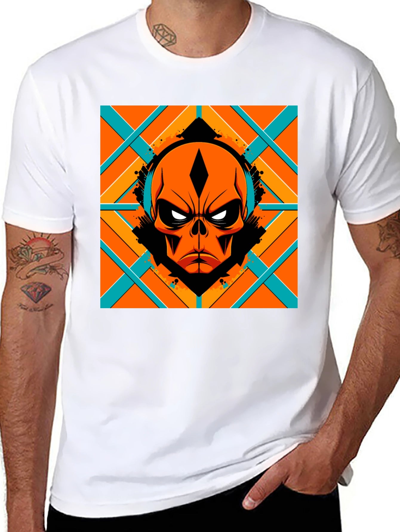 Skull Graphic Tee - Bold & Unique Design