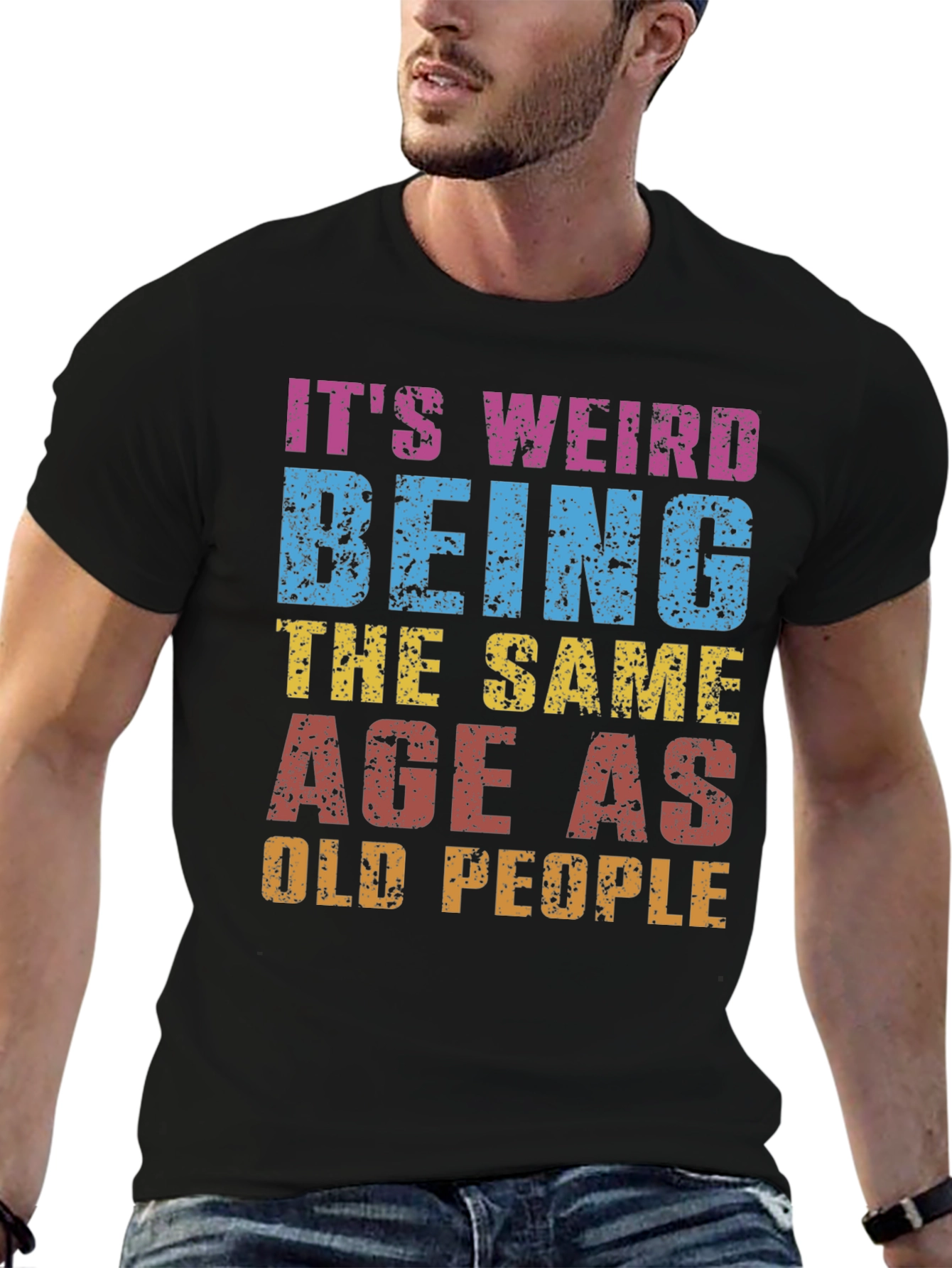 Funny Old People Graphic Tee
