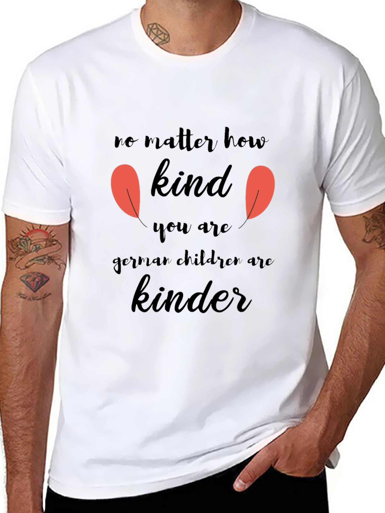 Kind German Children Graphic T-Shirt