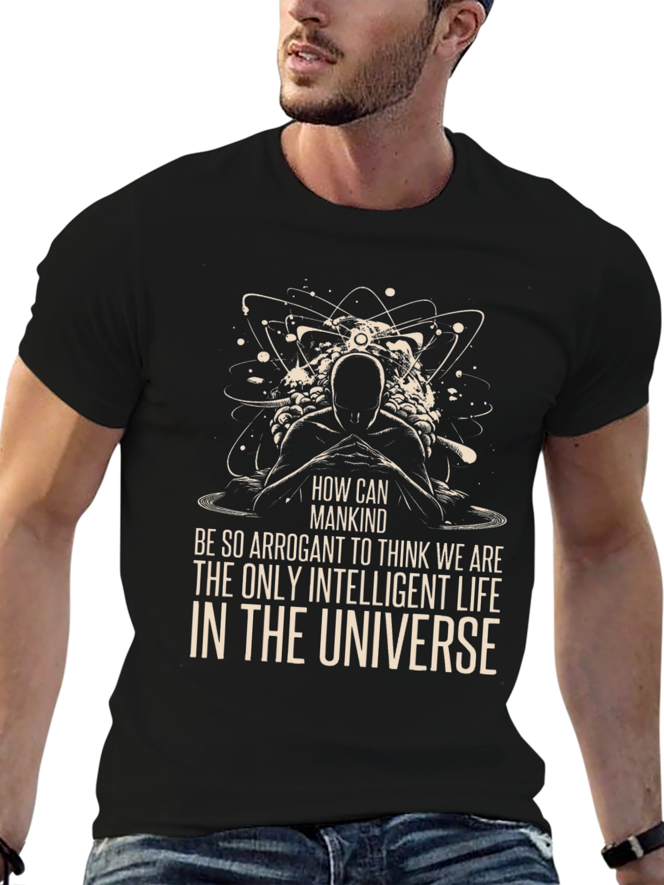 Intelligent Life Universe Graphic T-Shirt