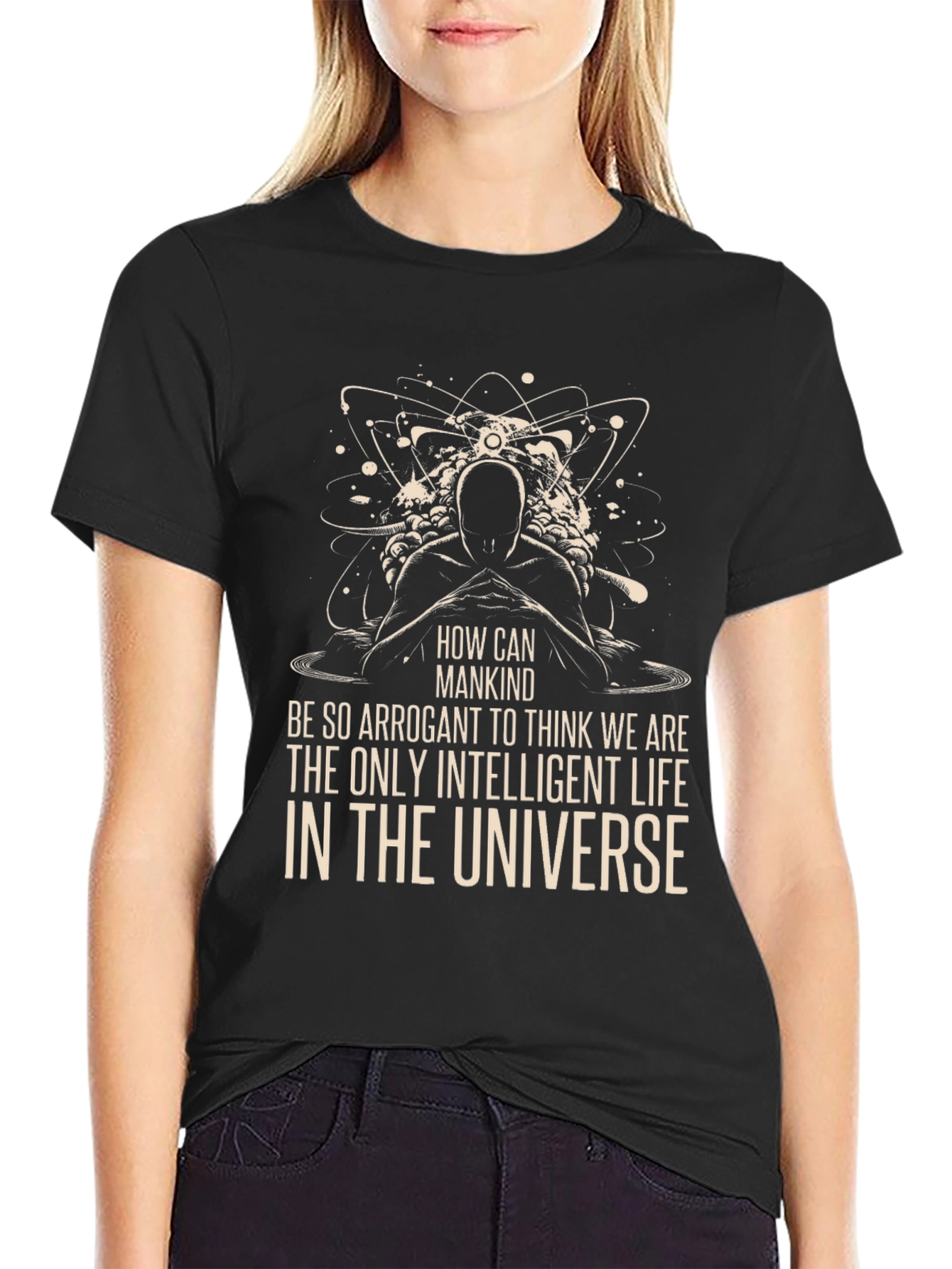 Intelligent Life Universe Graphic T-Shirt