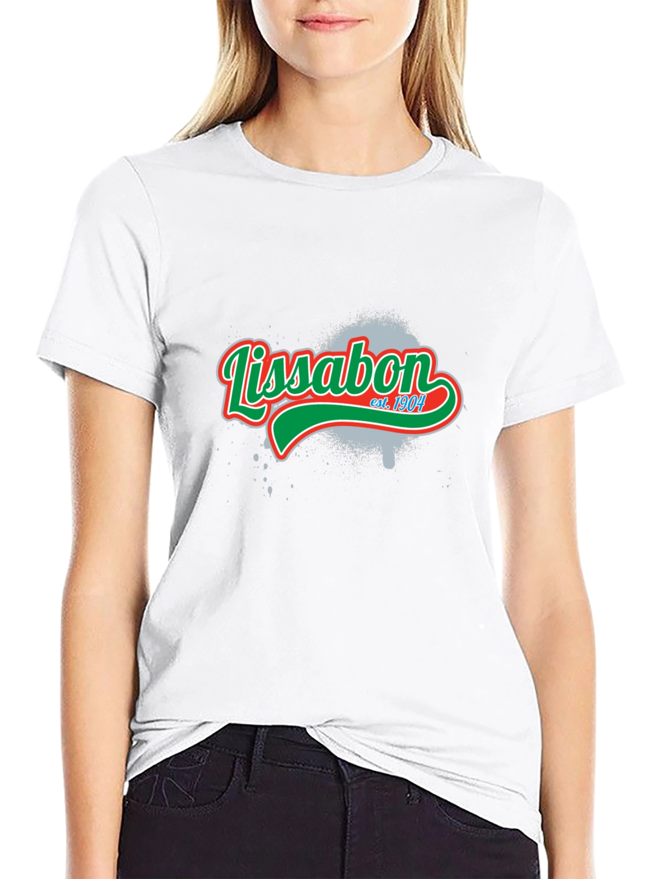 Lissabon Est. 1904 Black T-Shirt