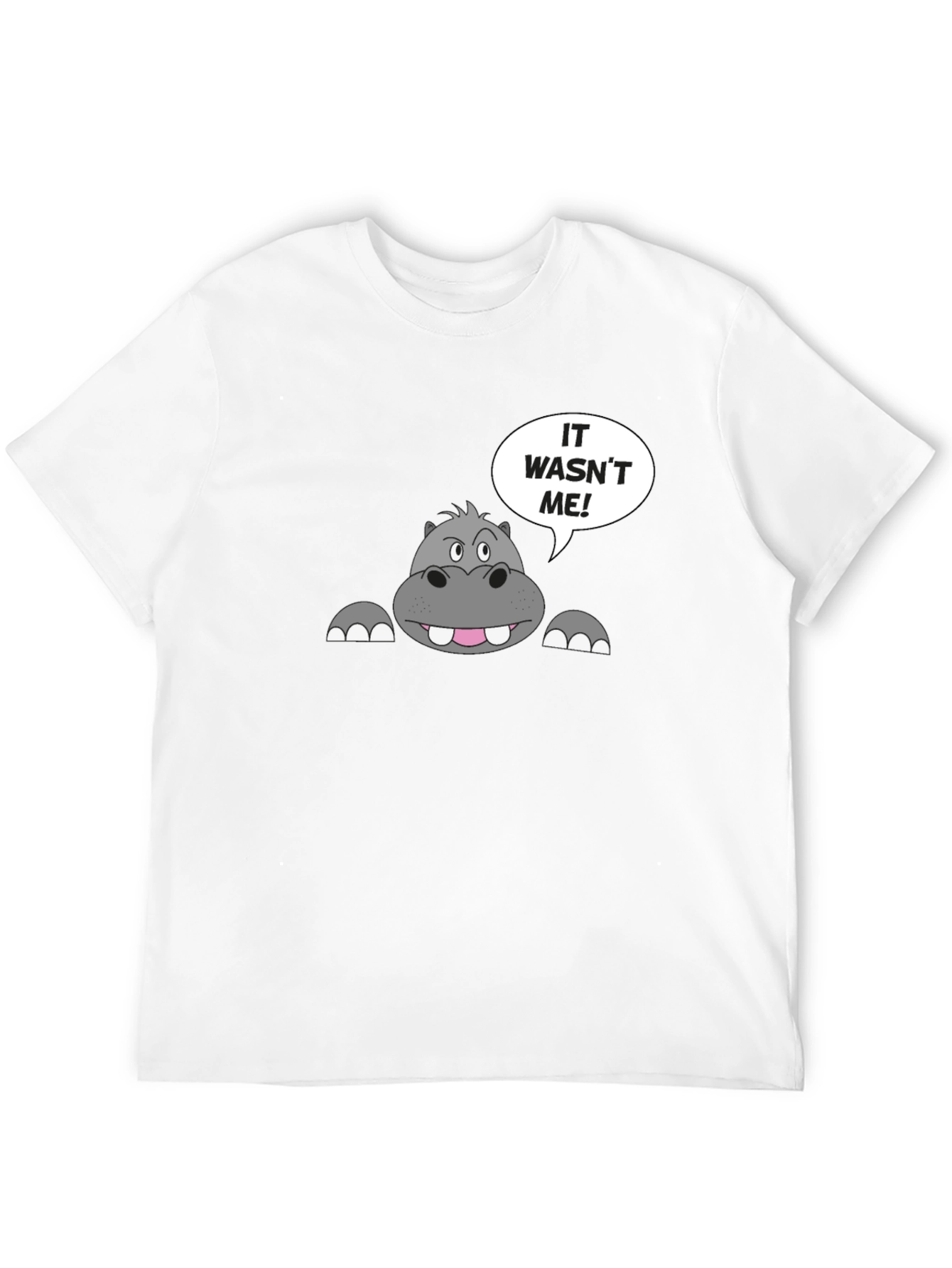 It Wasnt Me Hippo T-Shirt