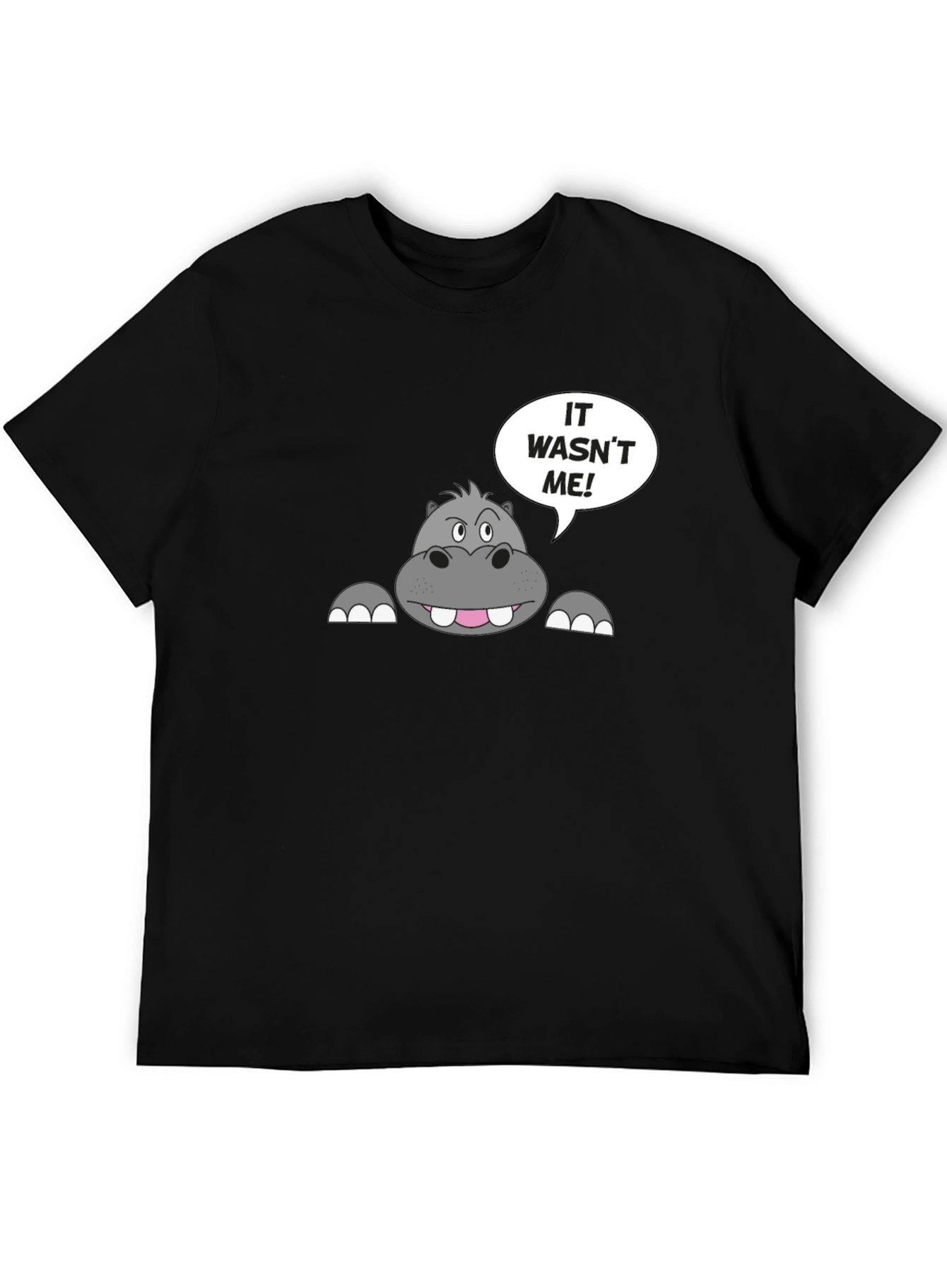 It Wasnt Me Hippo T-Shirt