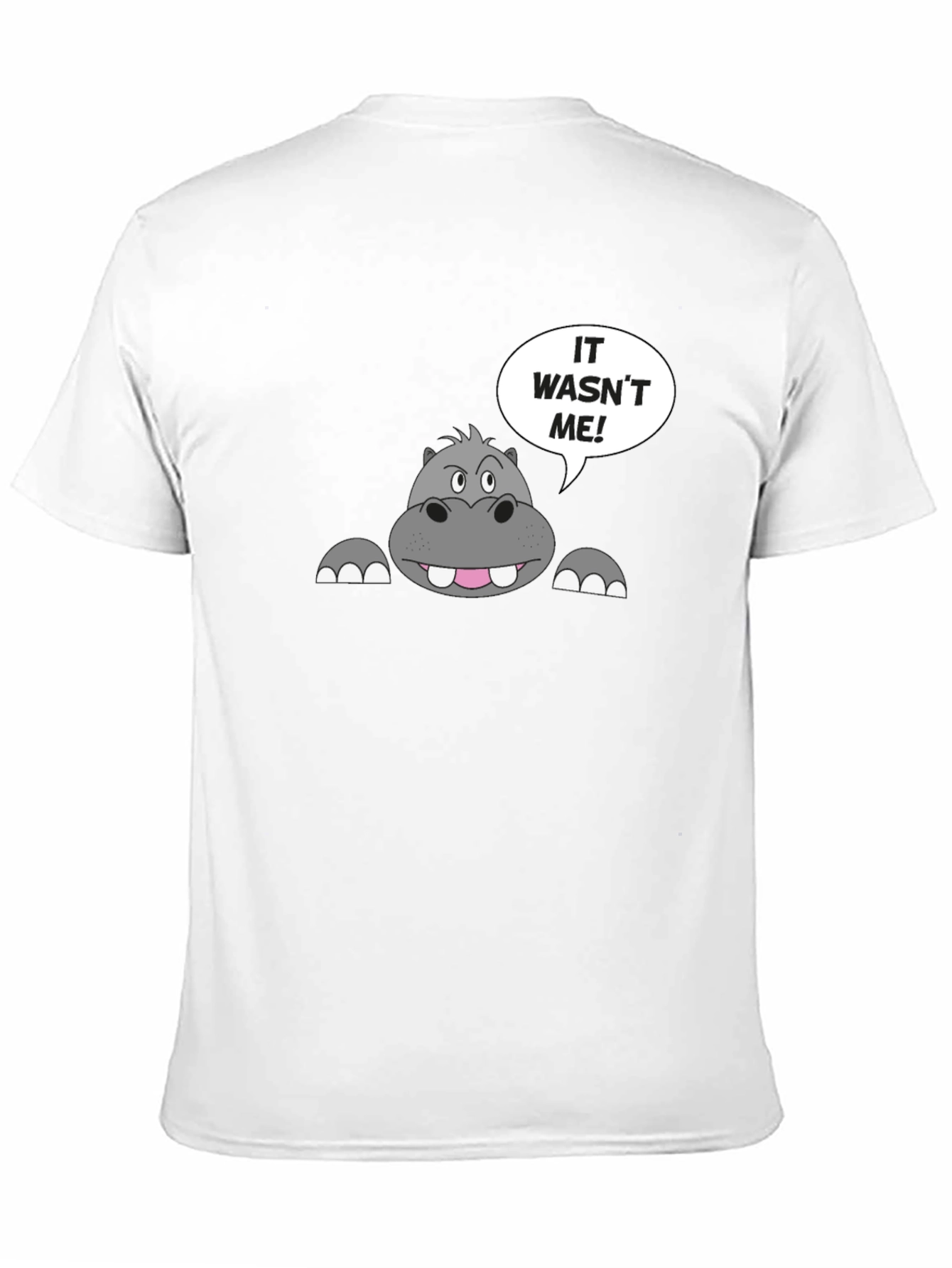 It Wasnt Me Hippo T-Shirt