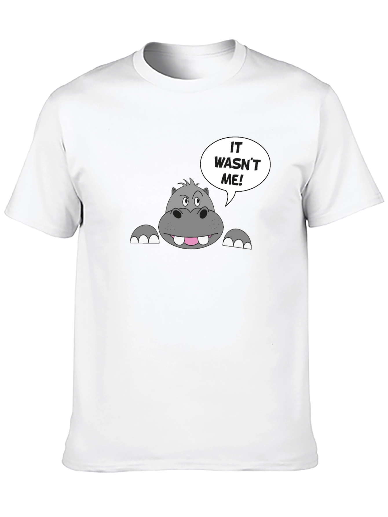 It Wasnt Me Hippo T-Shirt