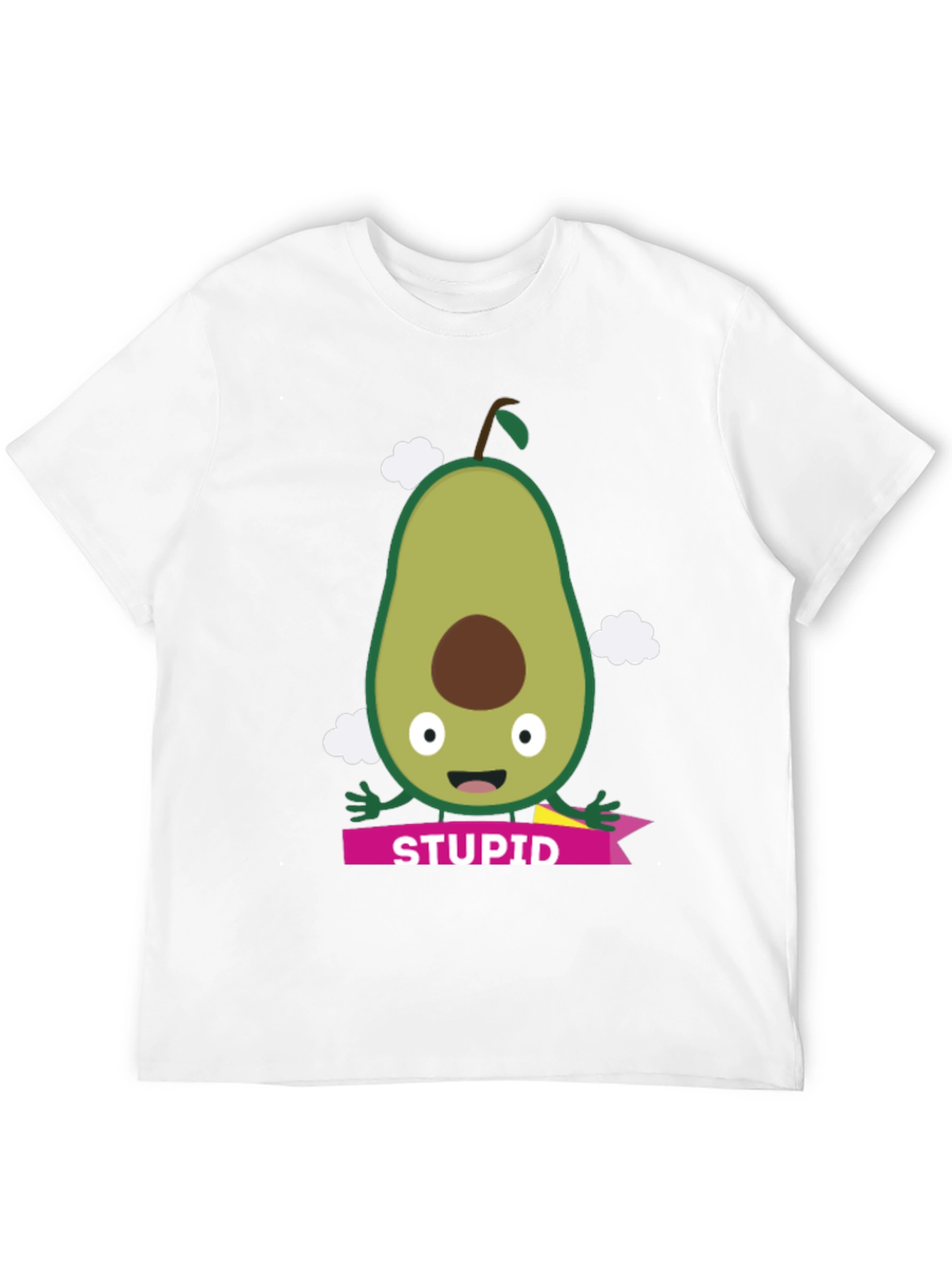 Avocado Stupid T-Shirt - Funny Graphic Tee