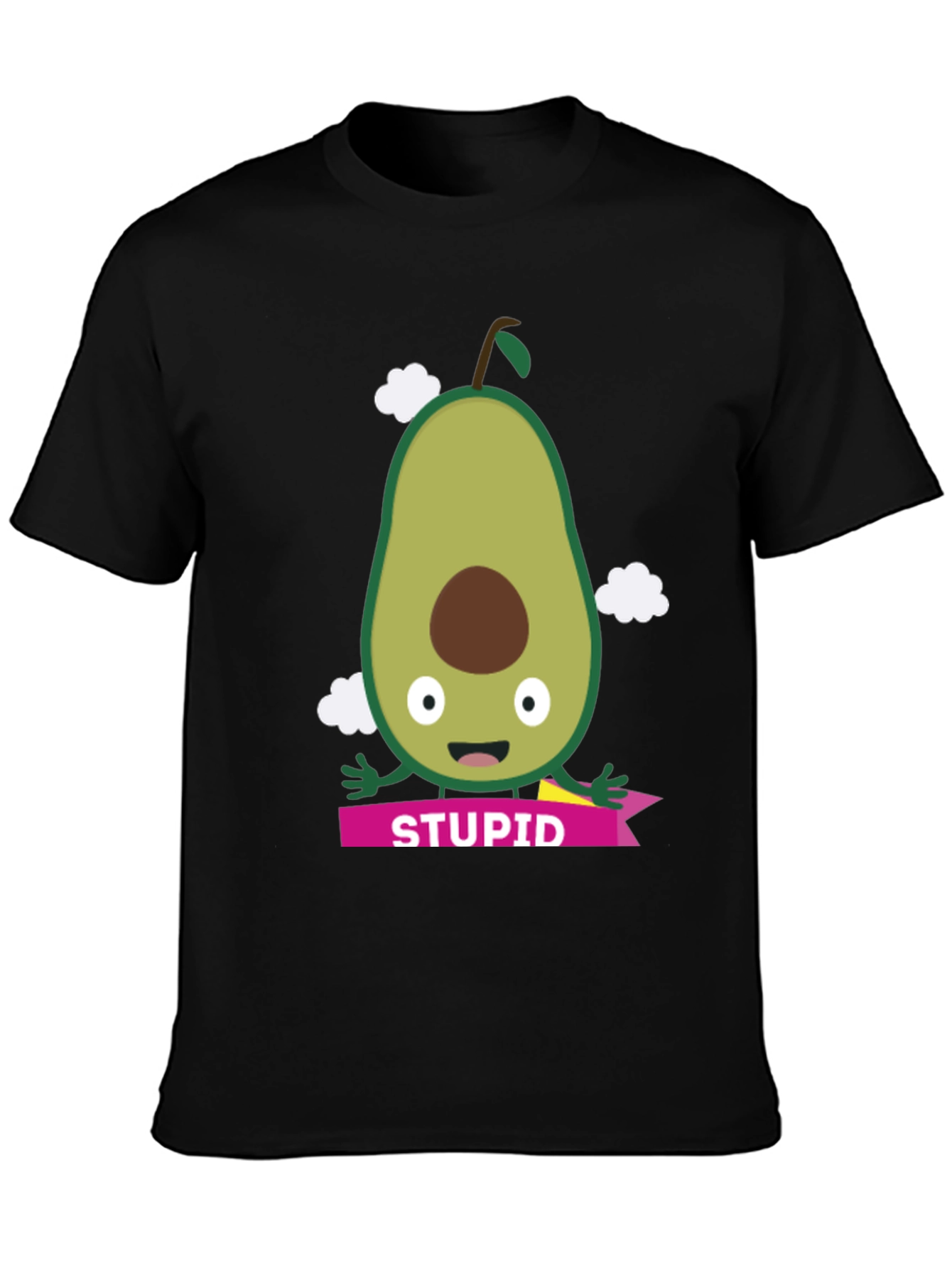 Avocado Stupid T-Shirt - Funny Graphic Tee