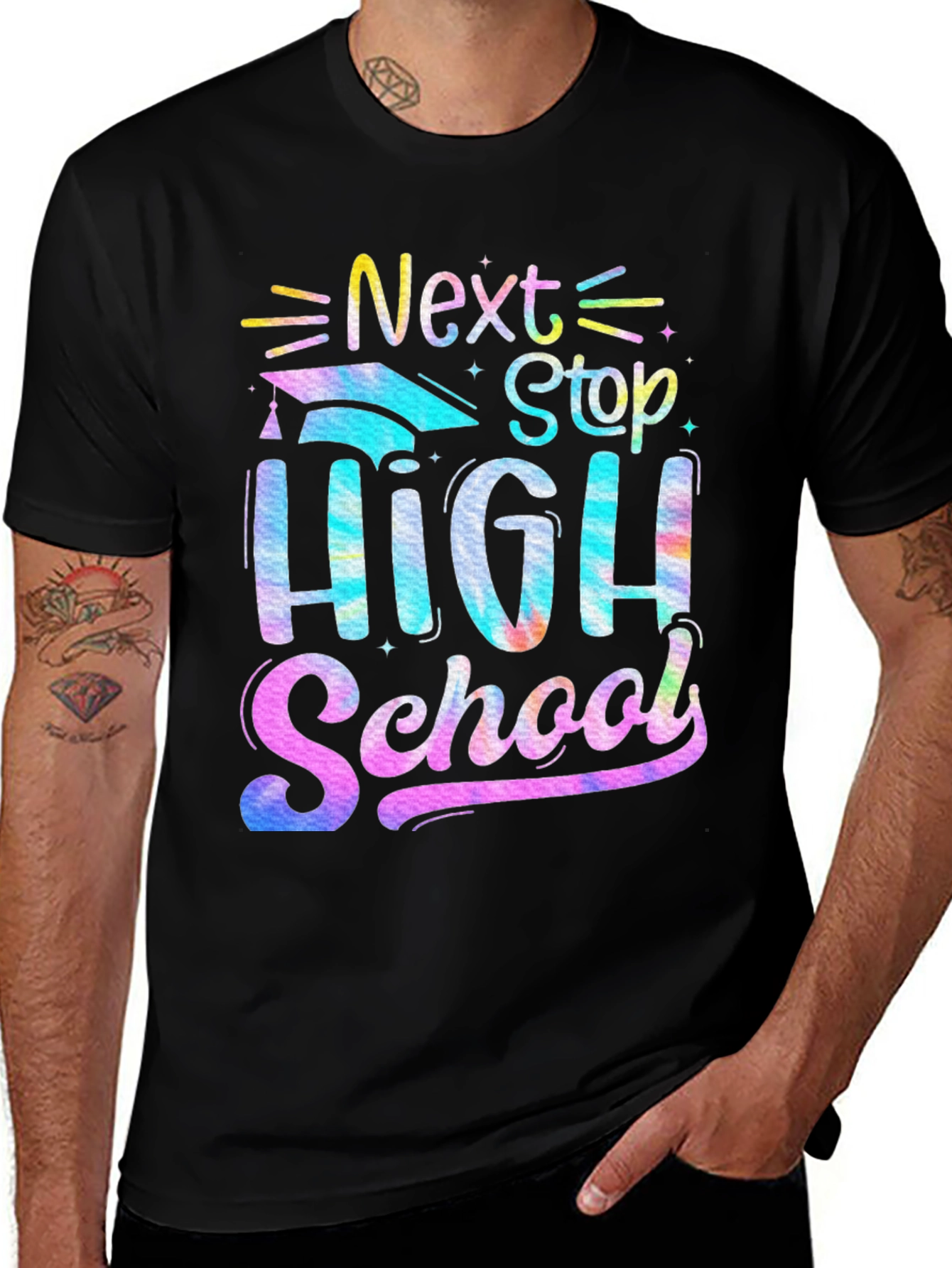 Next Stop High School Tie-Dye T-Shirt