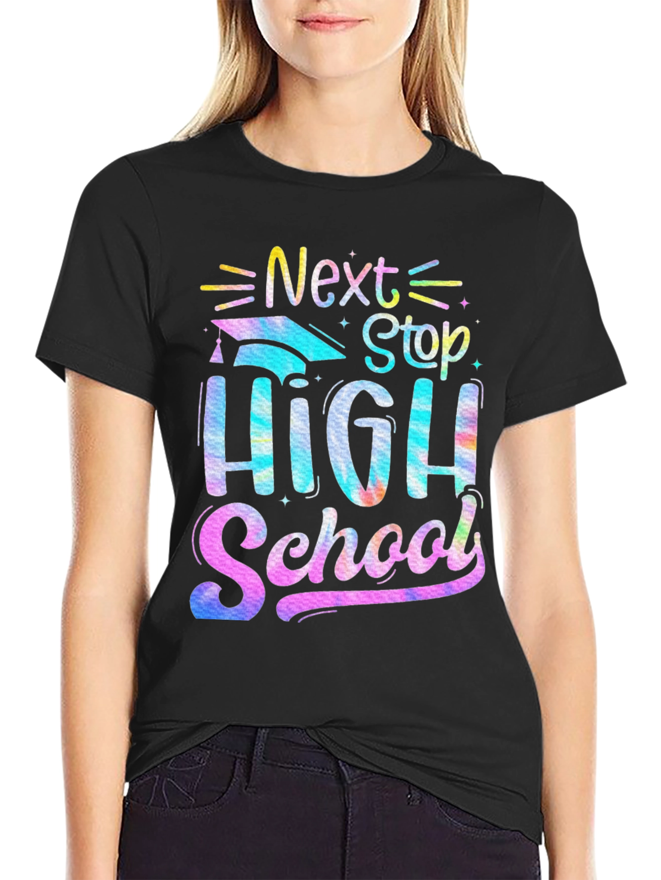 Next Stop High School Tie-Dye T-Shirt