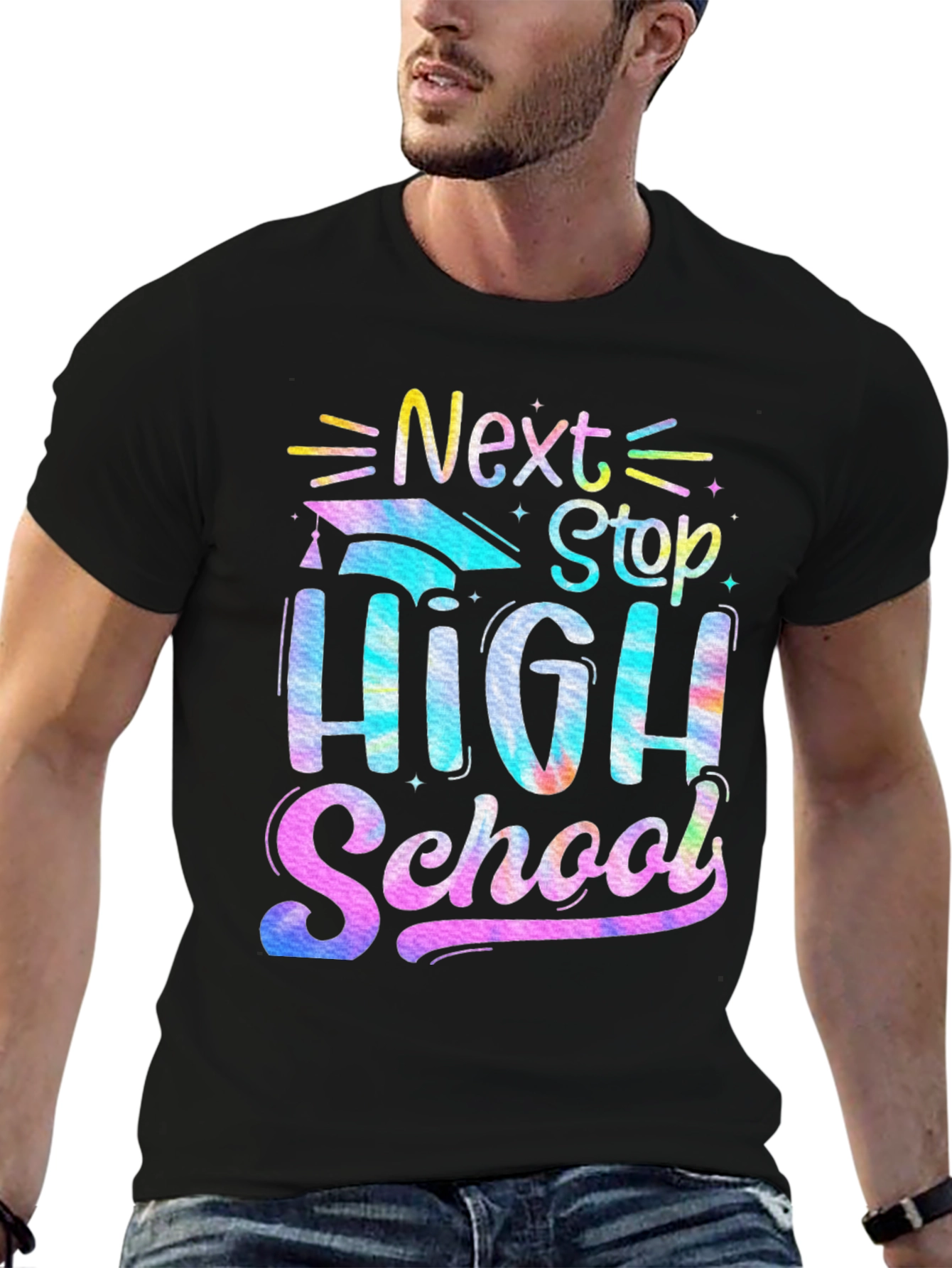 Next Stop High School Tie-Dye T-Shirt