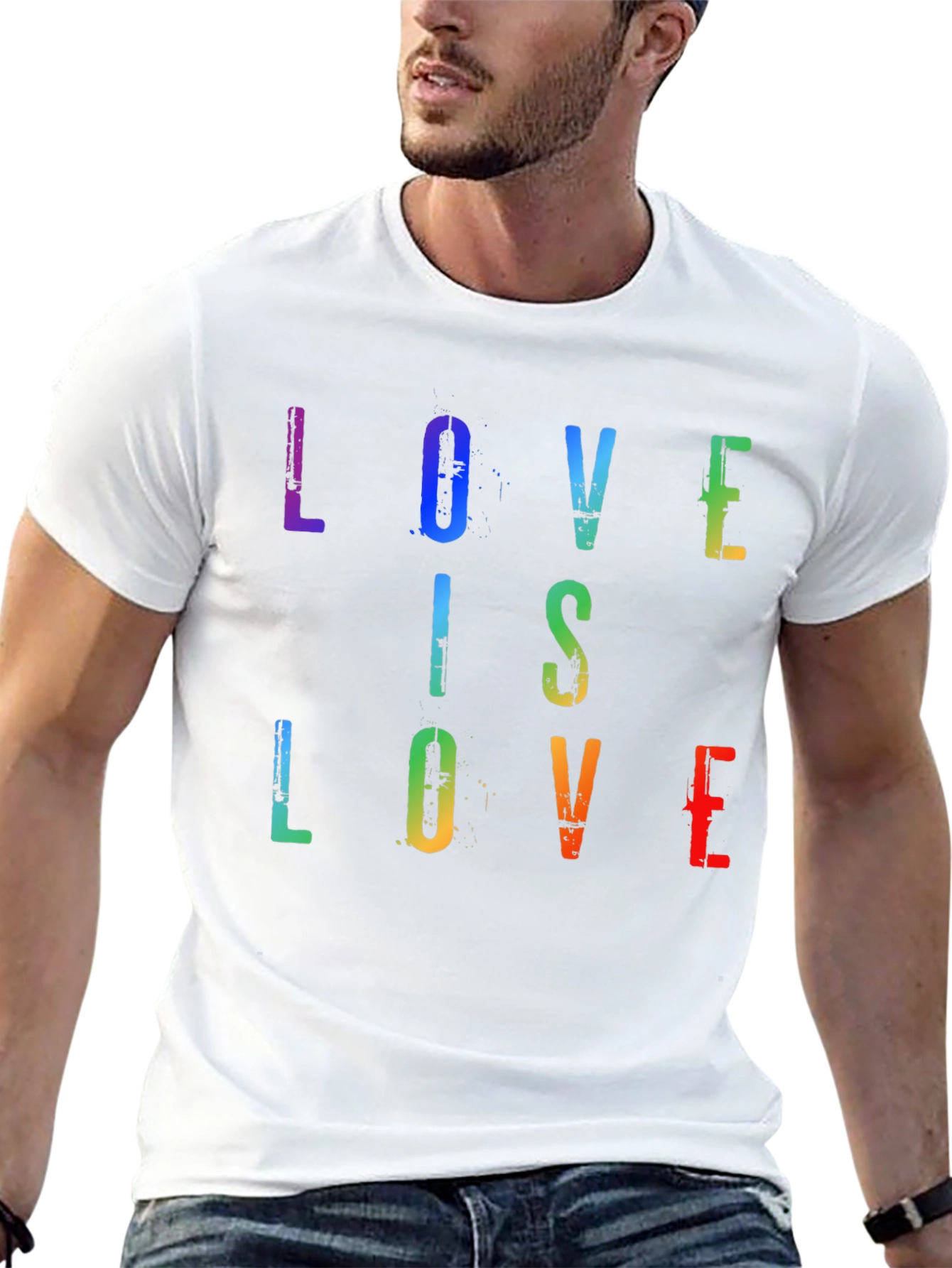 Love Is Love Rainbow Pride T-Shirt