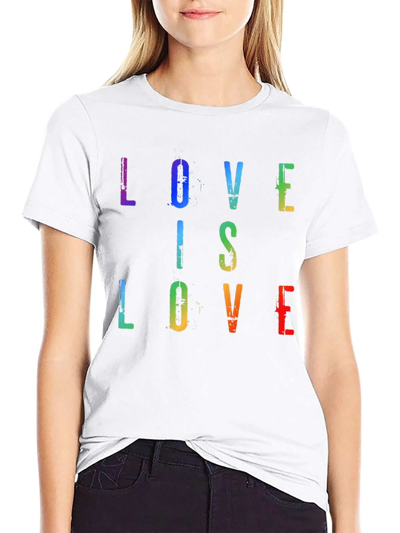 Love Is Love Rainbow Pride T-Shirt
