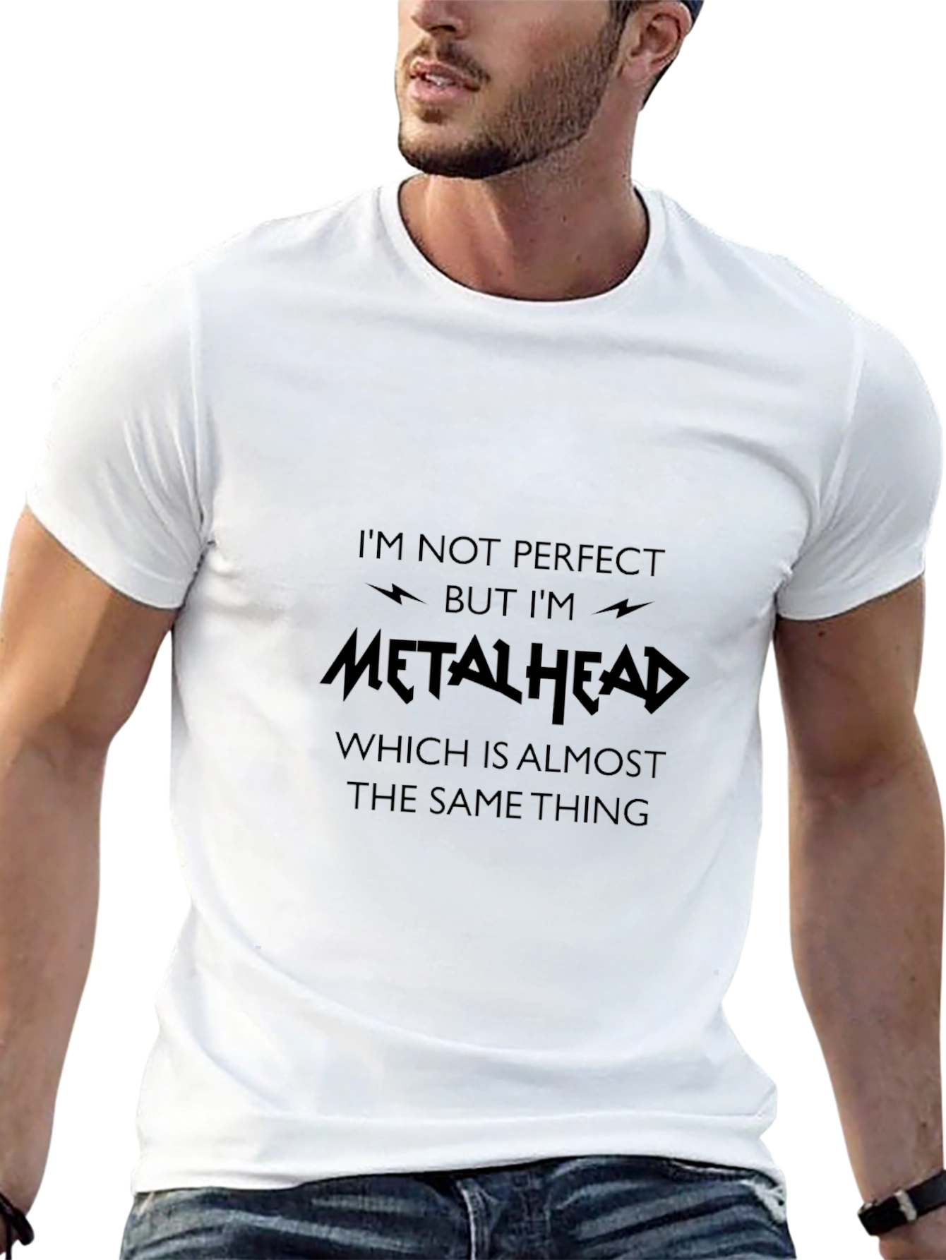 Metalhead Graphic Tee - Unisex Black T-Shirt